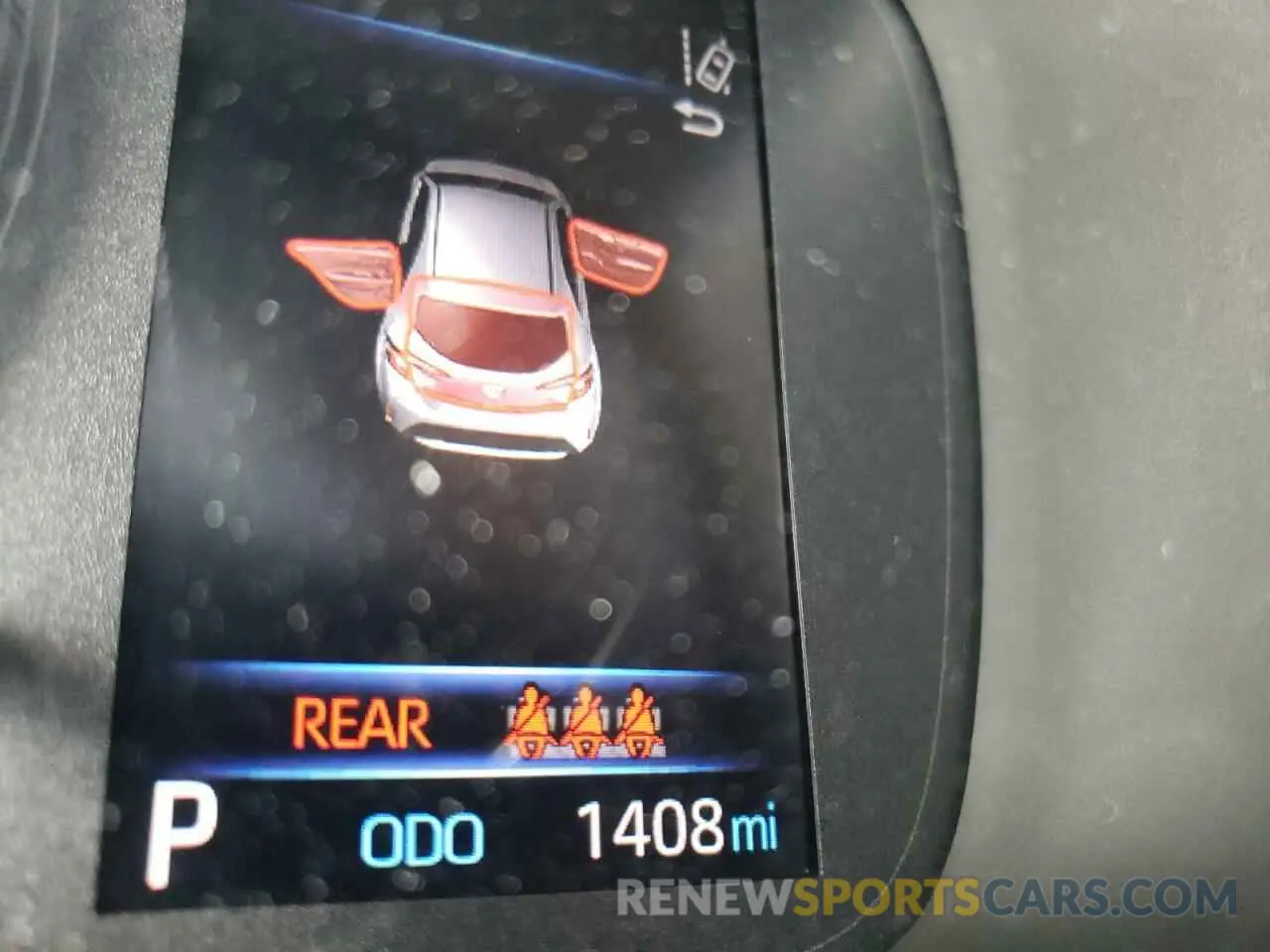 8 fotografías del automóvil dañado JTND4MBE2M3137981 TOYOTA COROLLA 2021