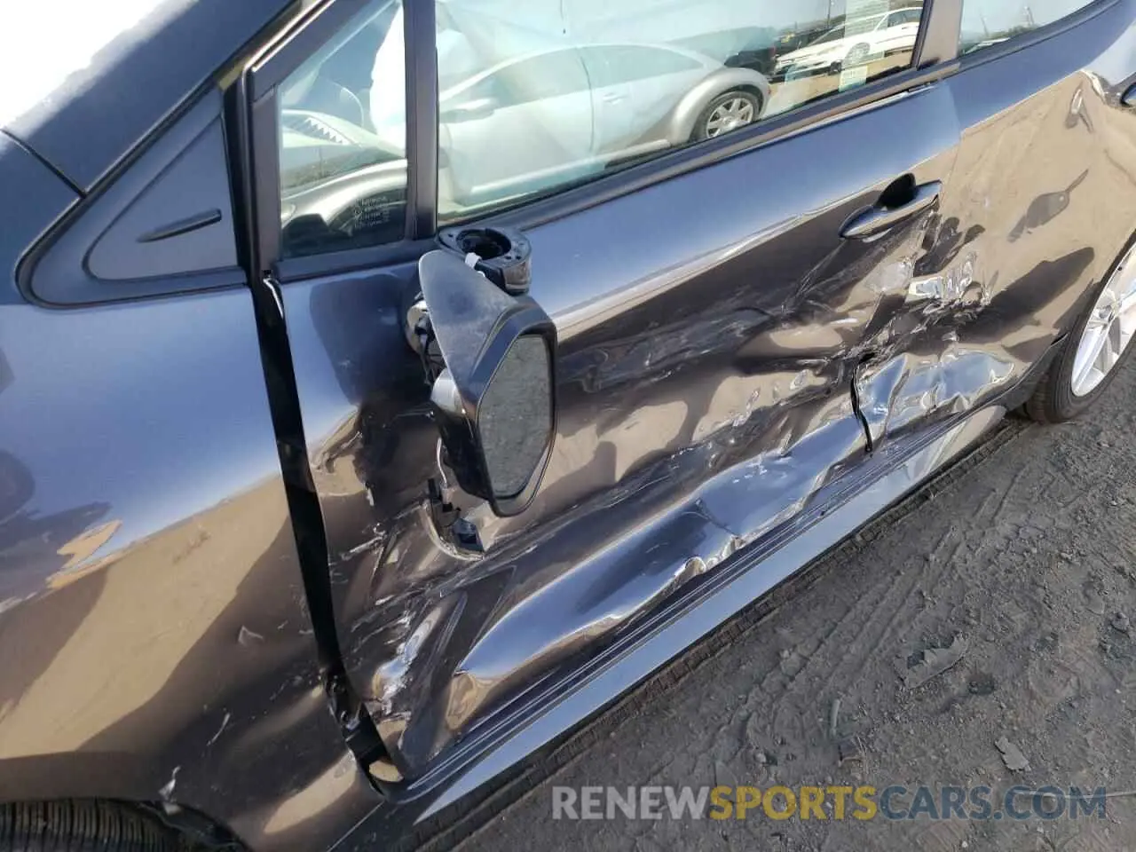 9 fotografías del automóvil dañado JTND4MBE2M3137981 TOYOTA COROLLA 2021