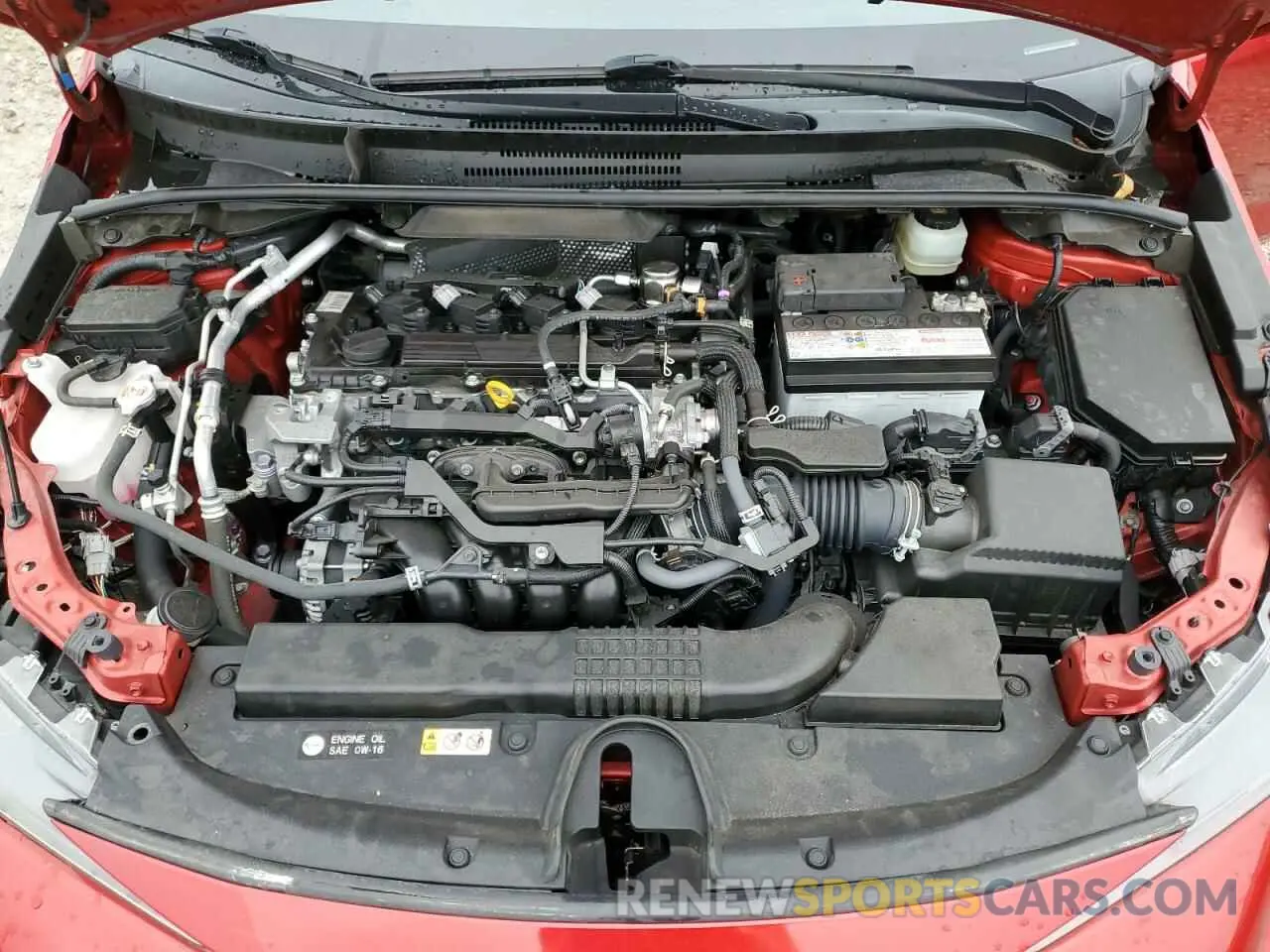 13 fotografías del automóvil dañado JTND4MBE3M3109820 TOYOTA COROLLA 2021