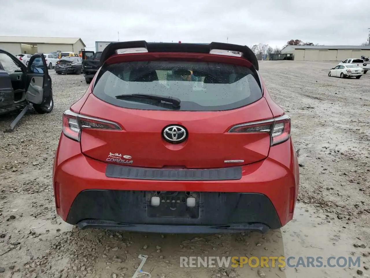 6 fotografías del automóvil dañado JTND4MBE3M3109820 TOYOTA COROLLA 2021