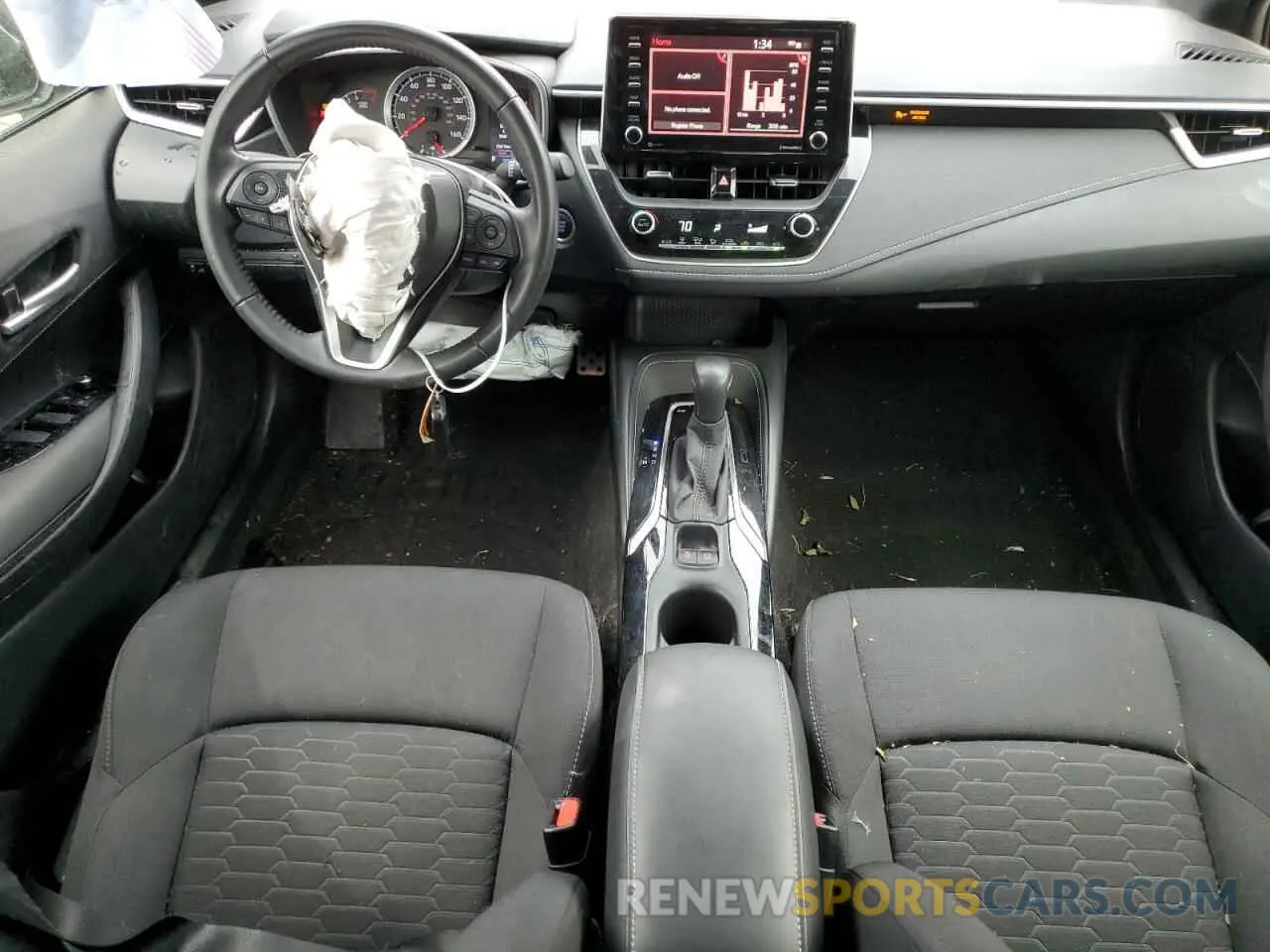 8 fotografías del automóvil dañado JTND4MBE3M3109820 TOYOTA COROLLA 2021