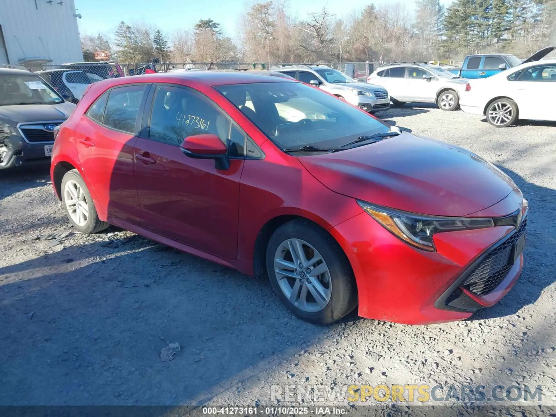 1 fotografías del automóvil dañado JTND4MBE3M3119277 TOYOTA COROLLA 2021