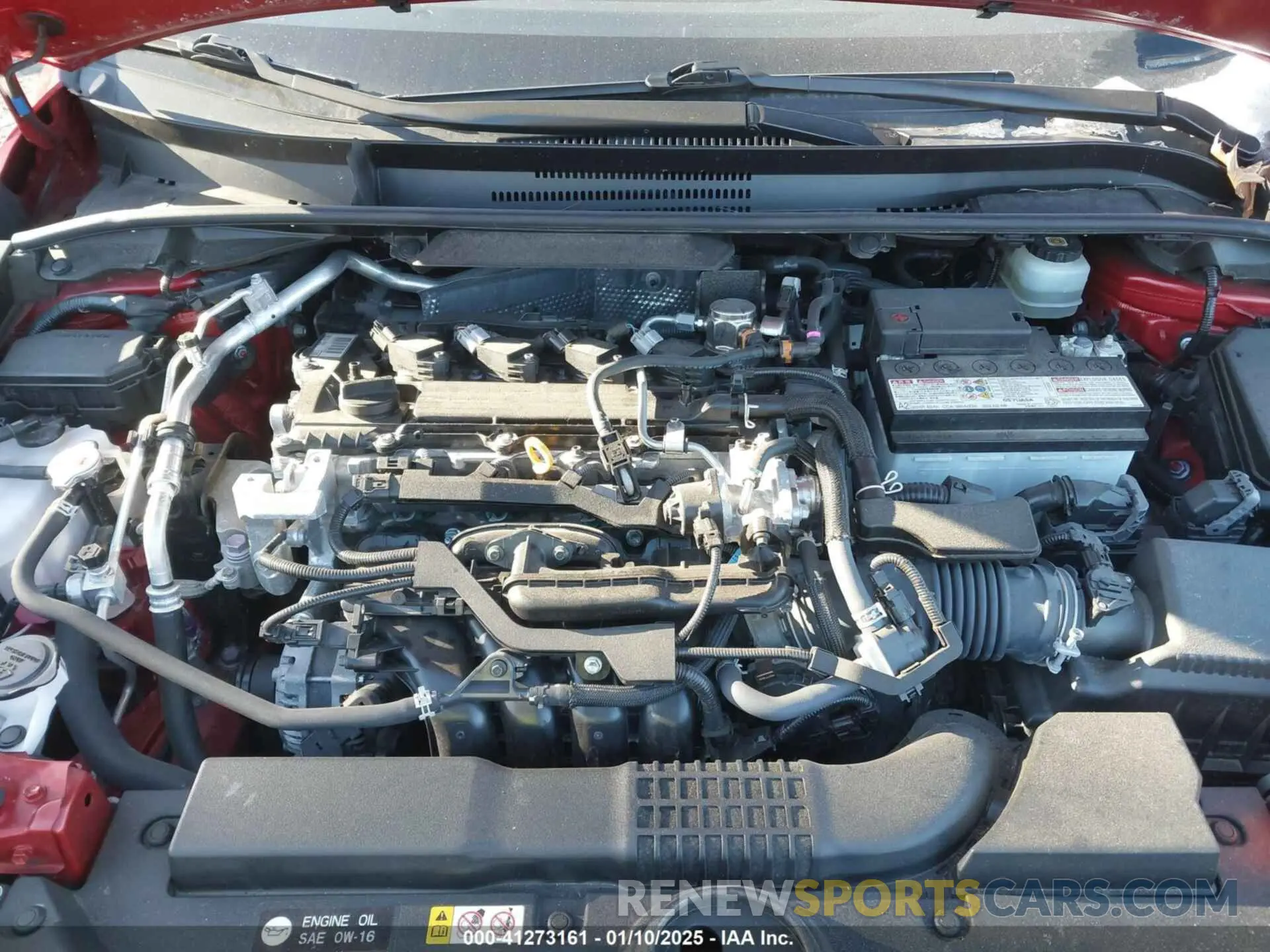 10 fotografías del automóvil dañado JTND4MBE3M3119277 TOYOTA COROLLA 2021