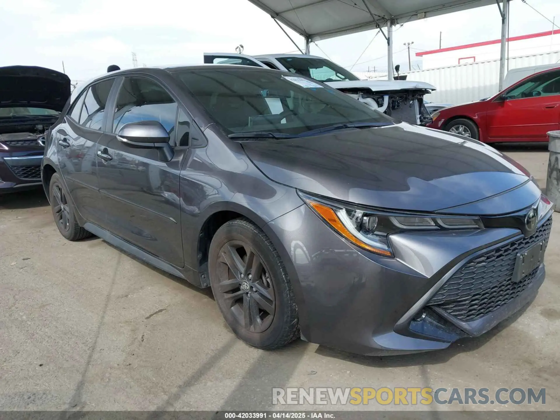 1 fotografías del automóvil dañado JTND4MBE3M3127668 TOYOTA COROLLA 2021
