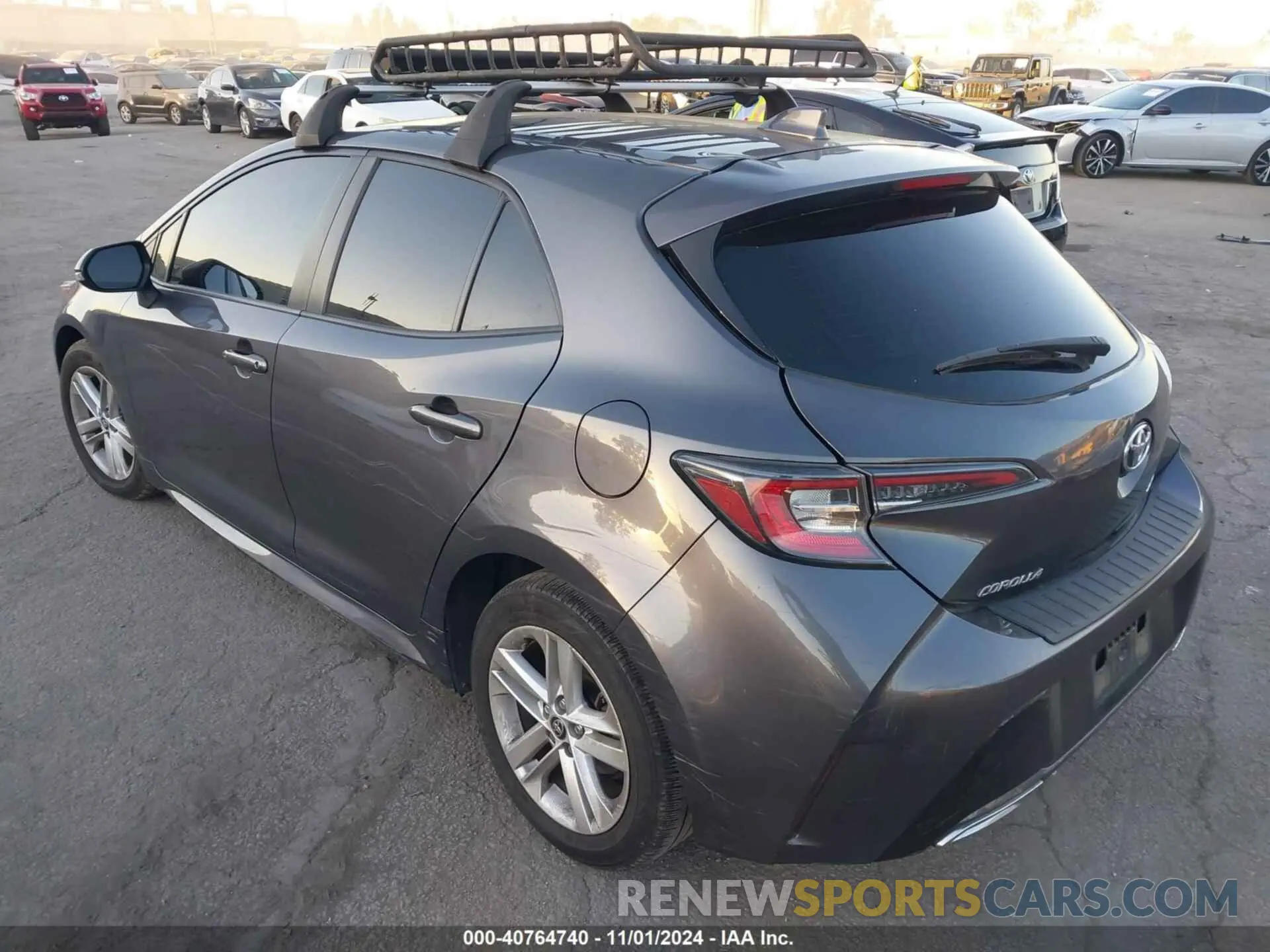 3 fotografías del automóvil dañado JTND4MBE4M3107848 TOYOTA COROLLA 2021