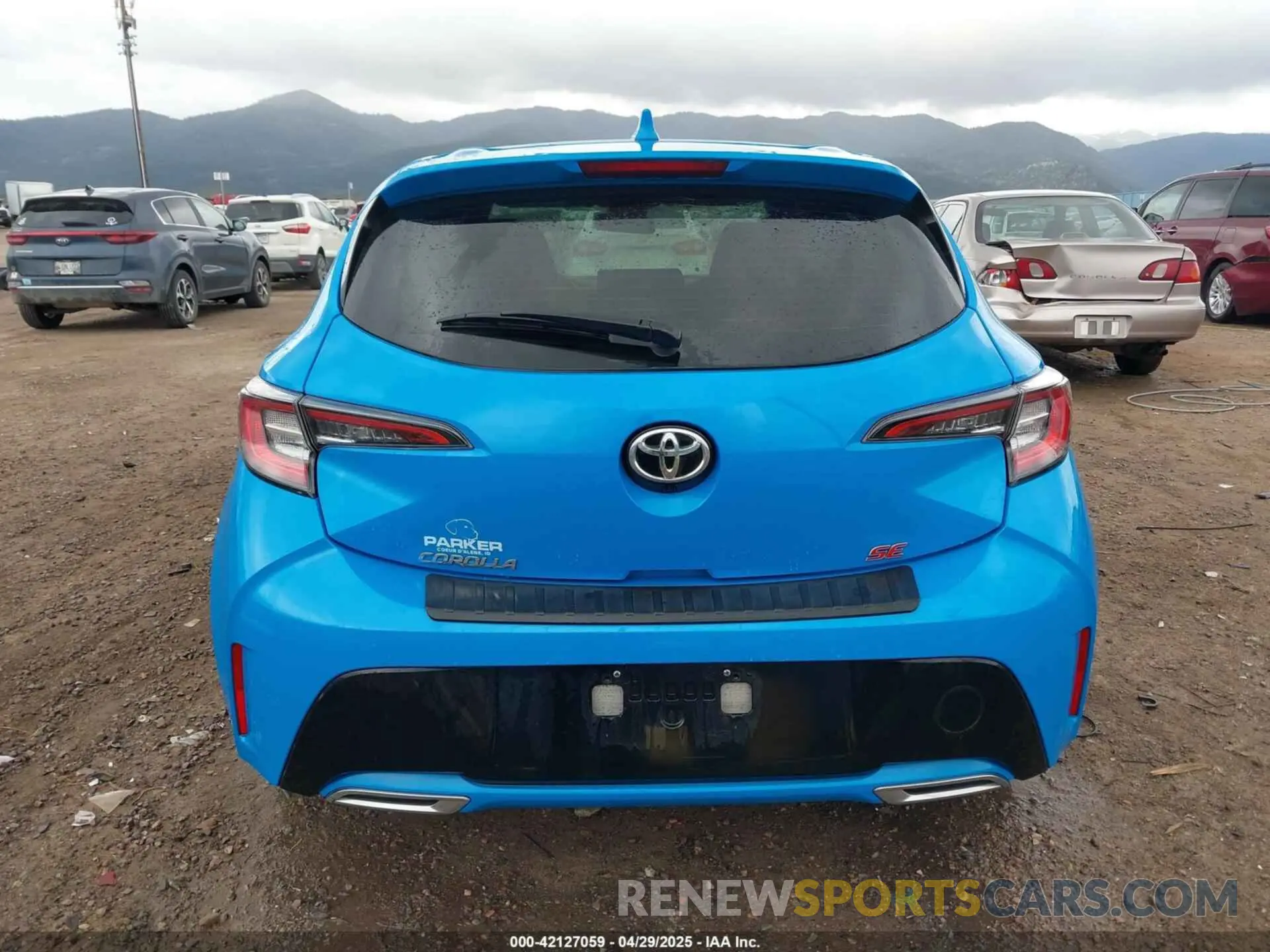 16 fotografías del automóvil dañado JTND4MBE4M3109843 TOYOTA COROLLA 2021