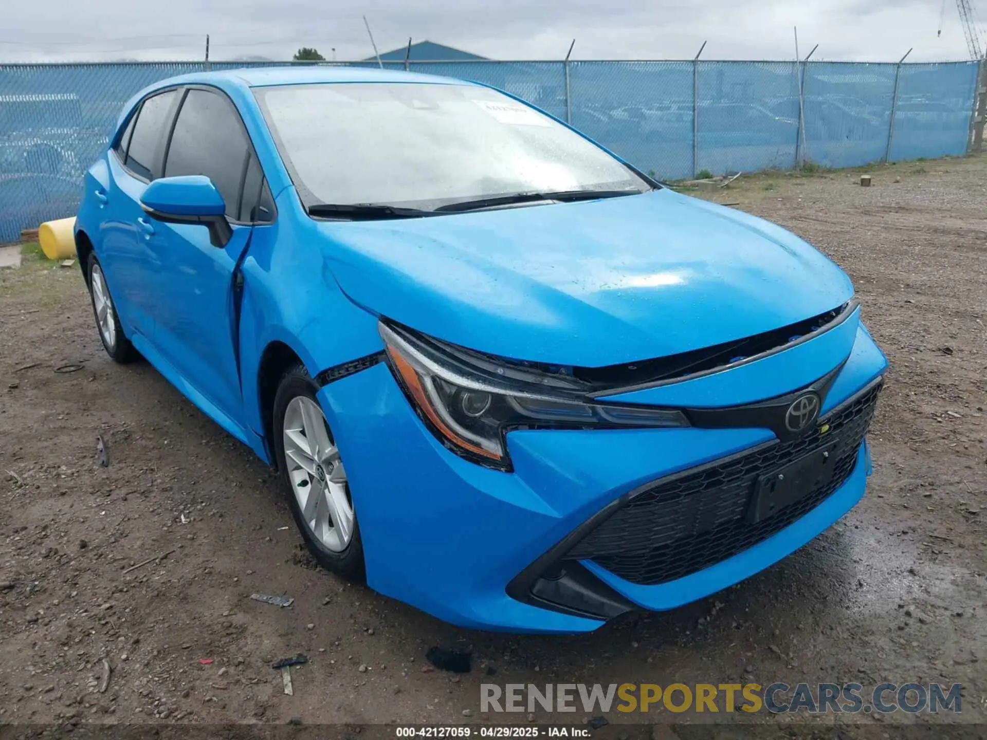 18 fotografías del automóvil dañado JTND4MBE4M3109843 TOYOTA COROLLA 2021