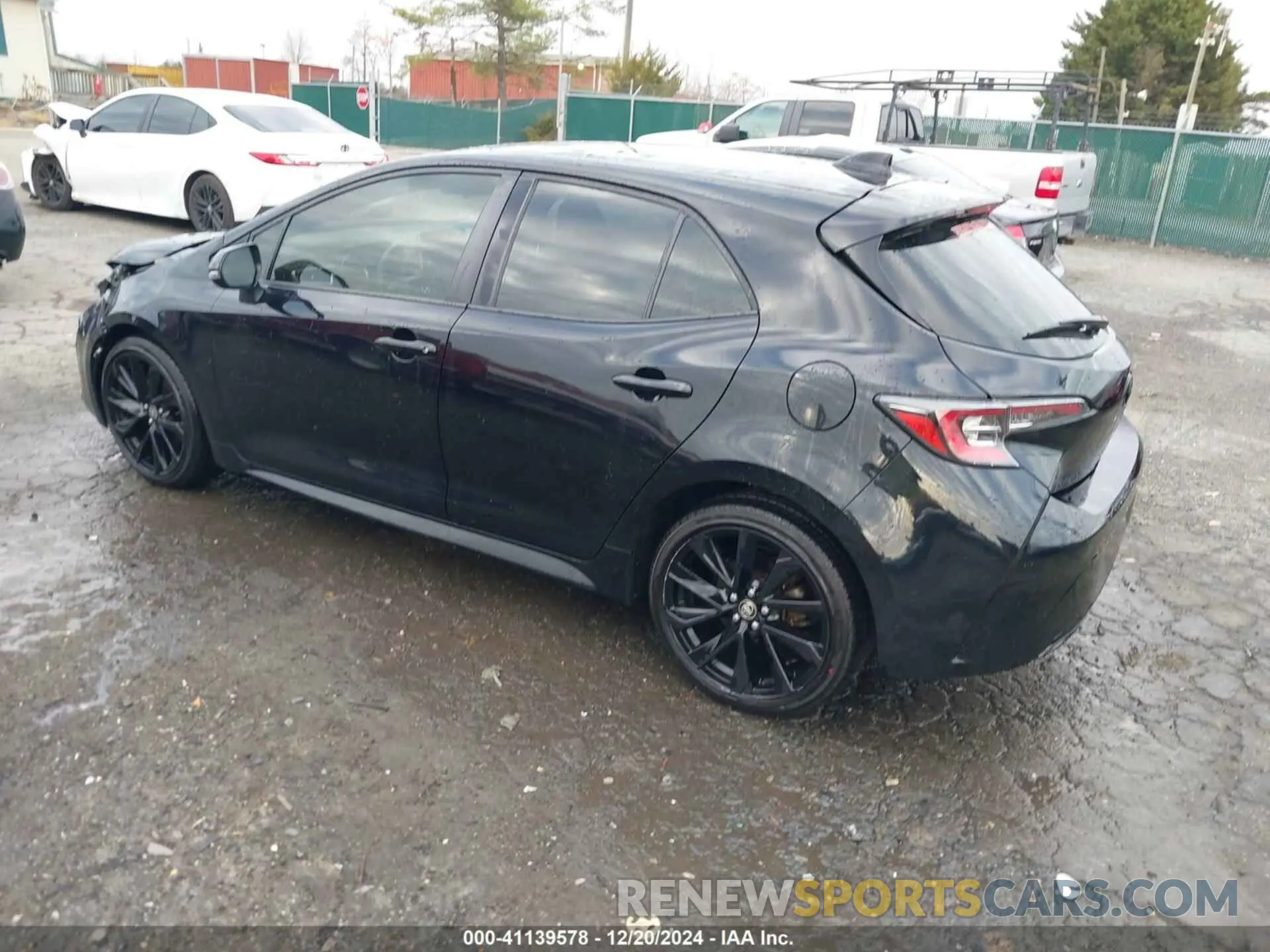 3 fotografías del automóvil dañado JTND4MBE4M3117439 TOYOTA COROLLA 2021