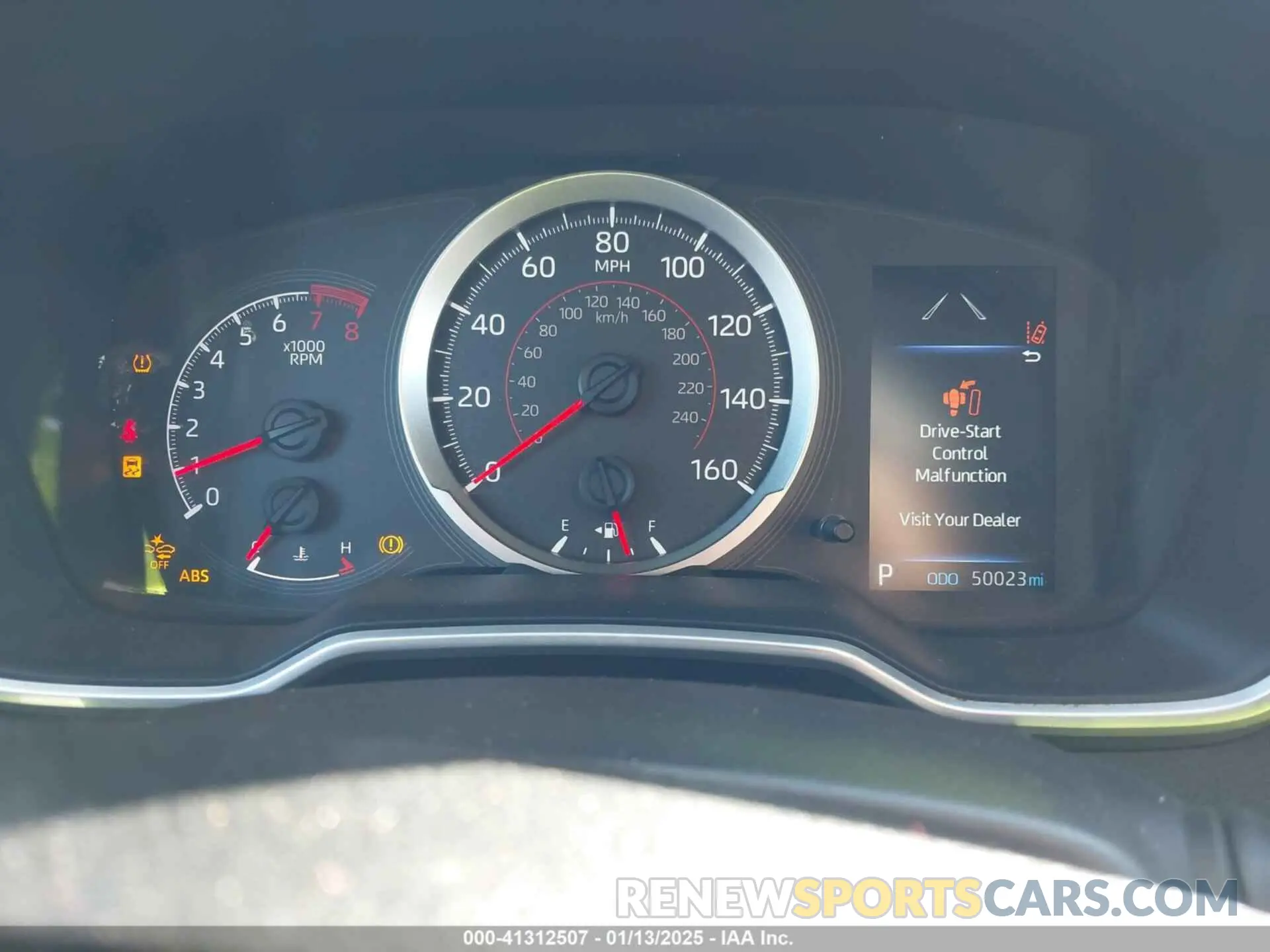 7 fotografías del automóvil dañado JTND4MBE4M3129963 TOYOTA COROLLA 2021