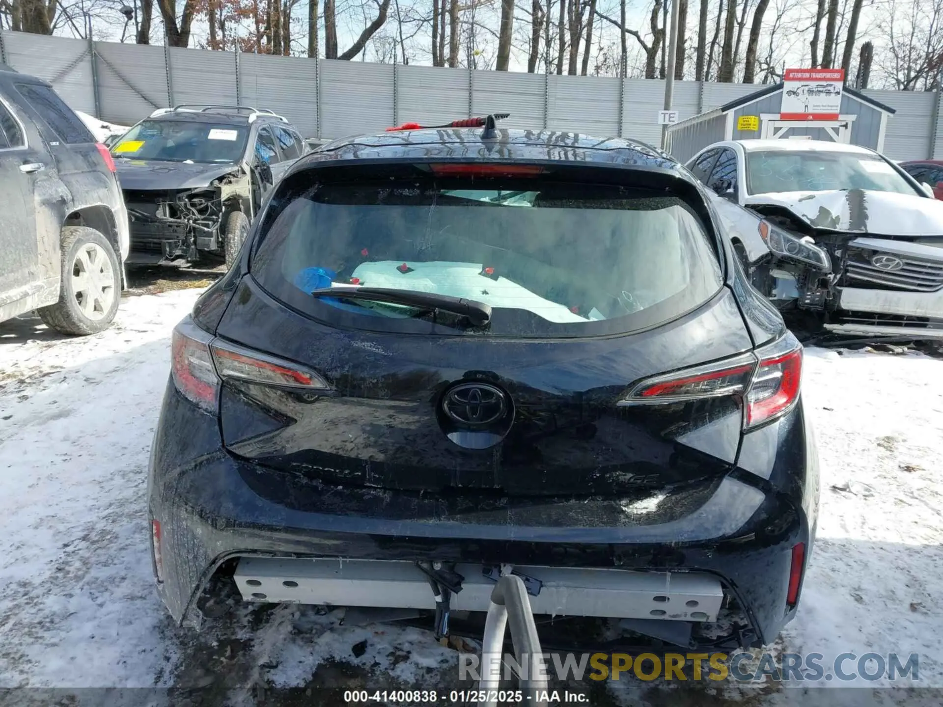 17 fotografías del automóvil dañado JTND4MBE4M3131678 TOYOTA COROLLA 2021