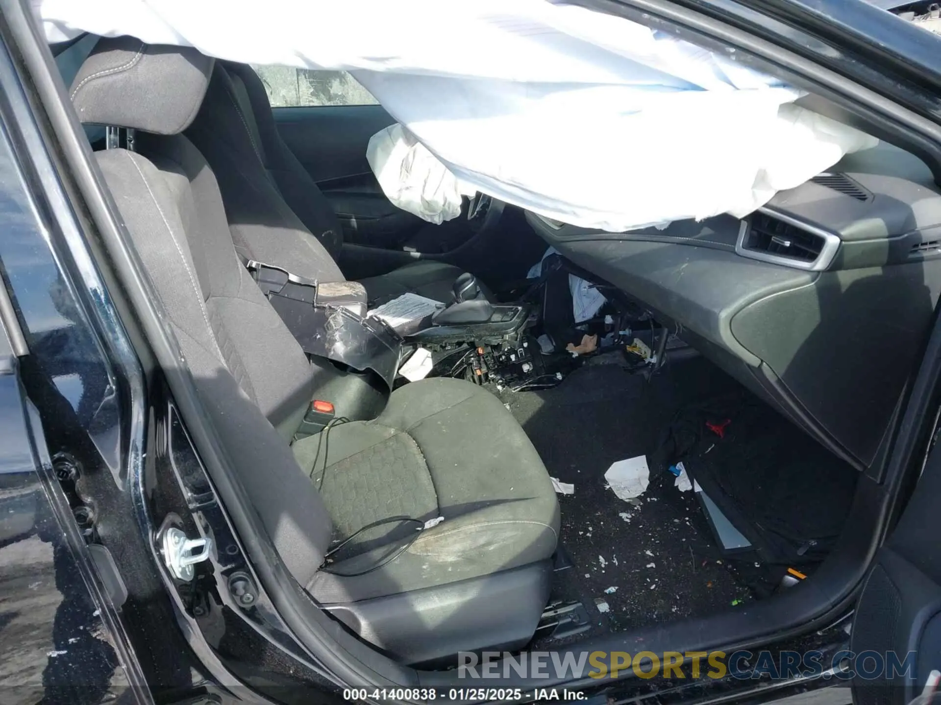 5 fotografías del automóvil dañado JTND4MBE4M3131678 TOYOTA COROLLA 2021