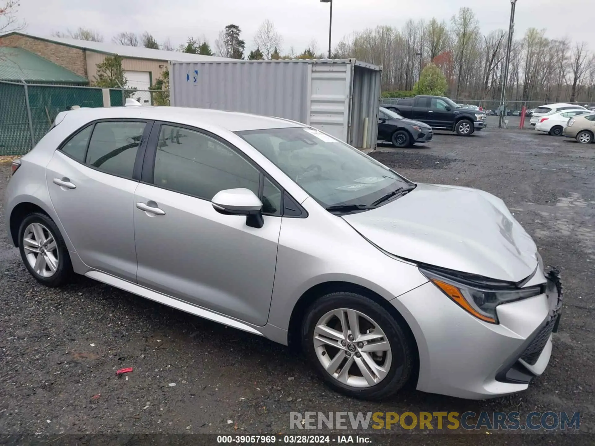 1 fotografías del automóvil dañado JTND4MBE5M3138803 TOYOTA COROLLA 2021