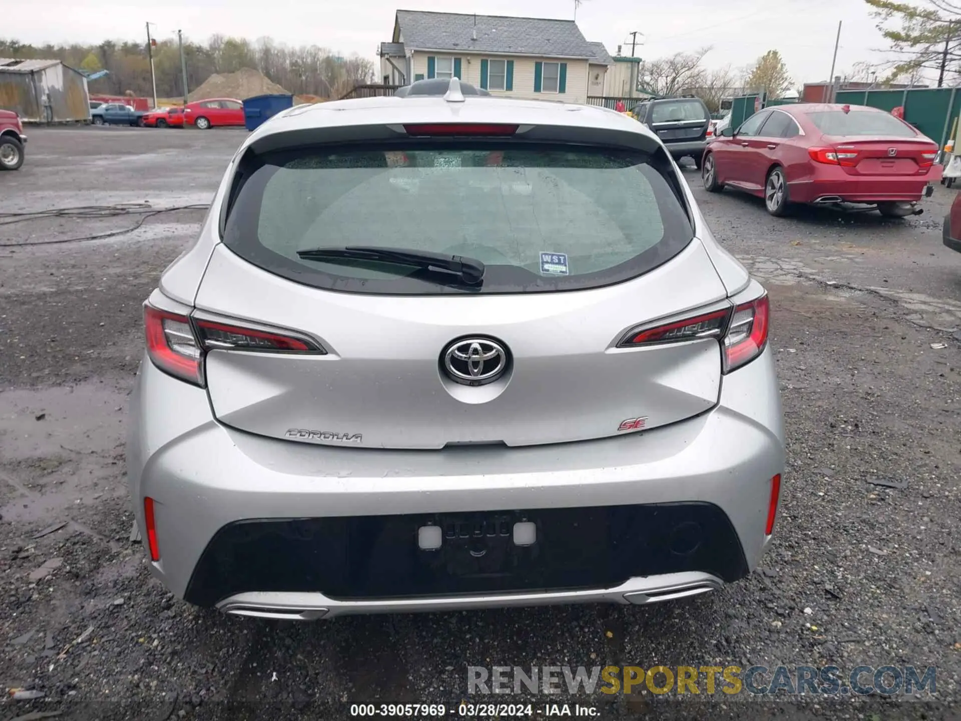 16 fotografías del automóvil dañado JTND4MBE5M3138803 TOYOTA COROLLA 2021