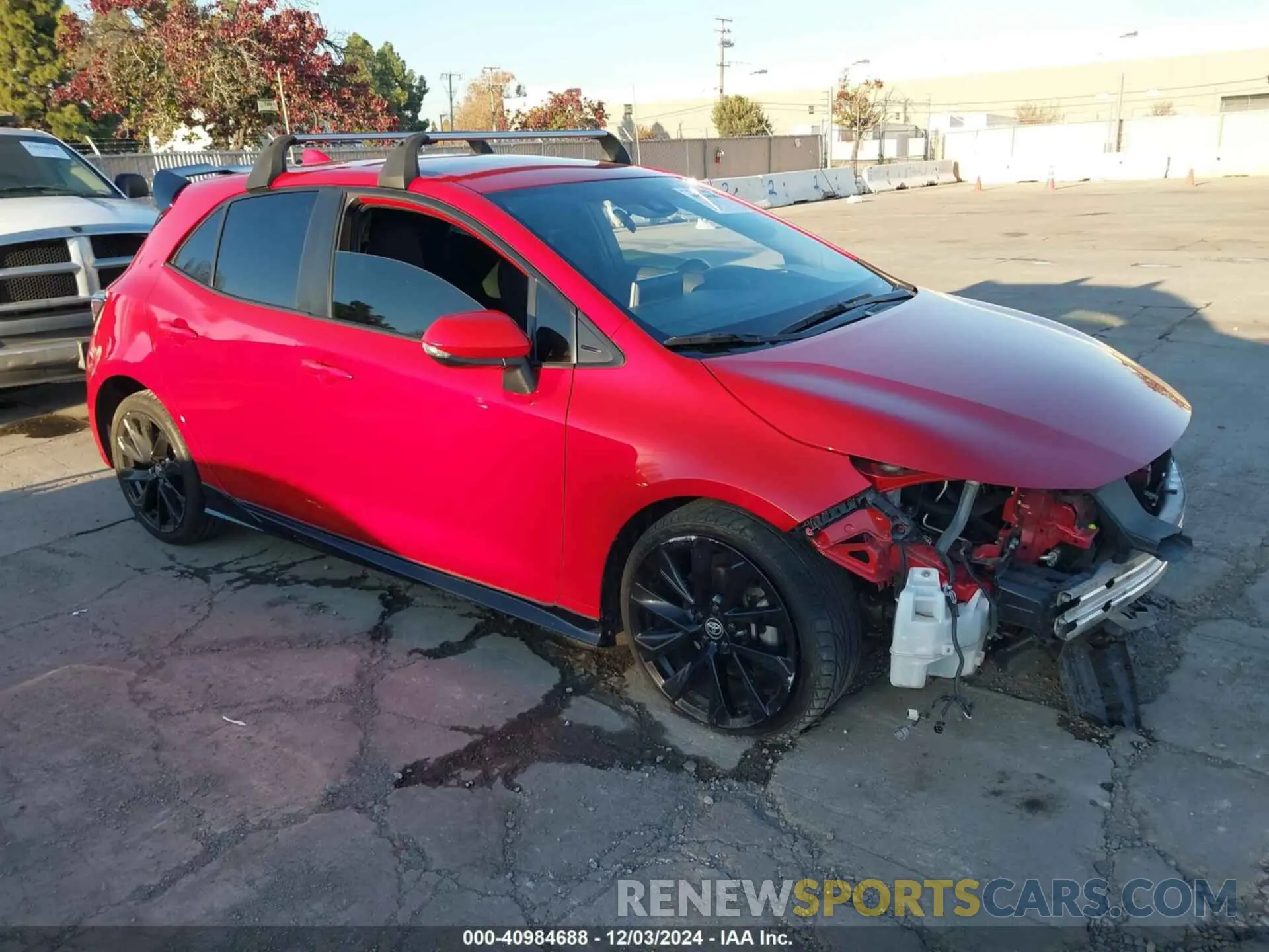 1 fotografías del automóvil dañado JTND4MBE6M3105938 TOYOTA COROLLA 2021