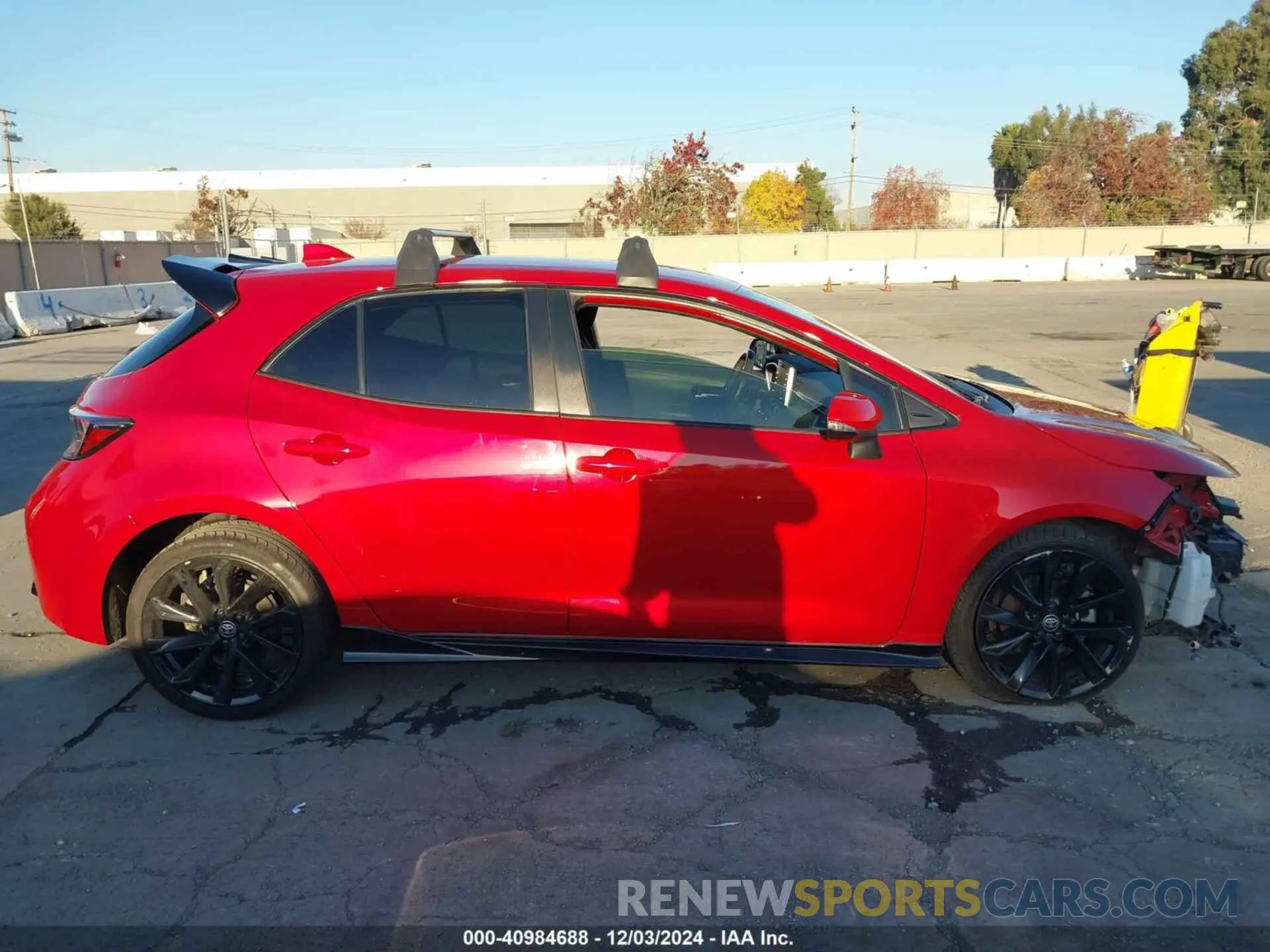 14 fotografías del automóvil dañado JTND4MBE6M3105938 TOYOTA COROLLA 2021