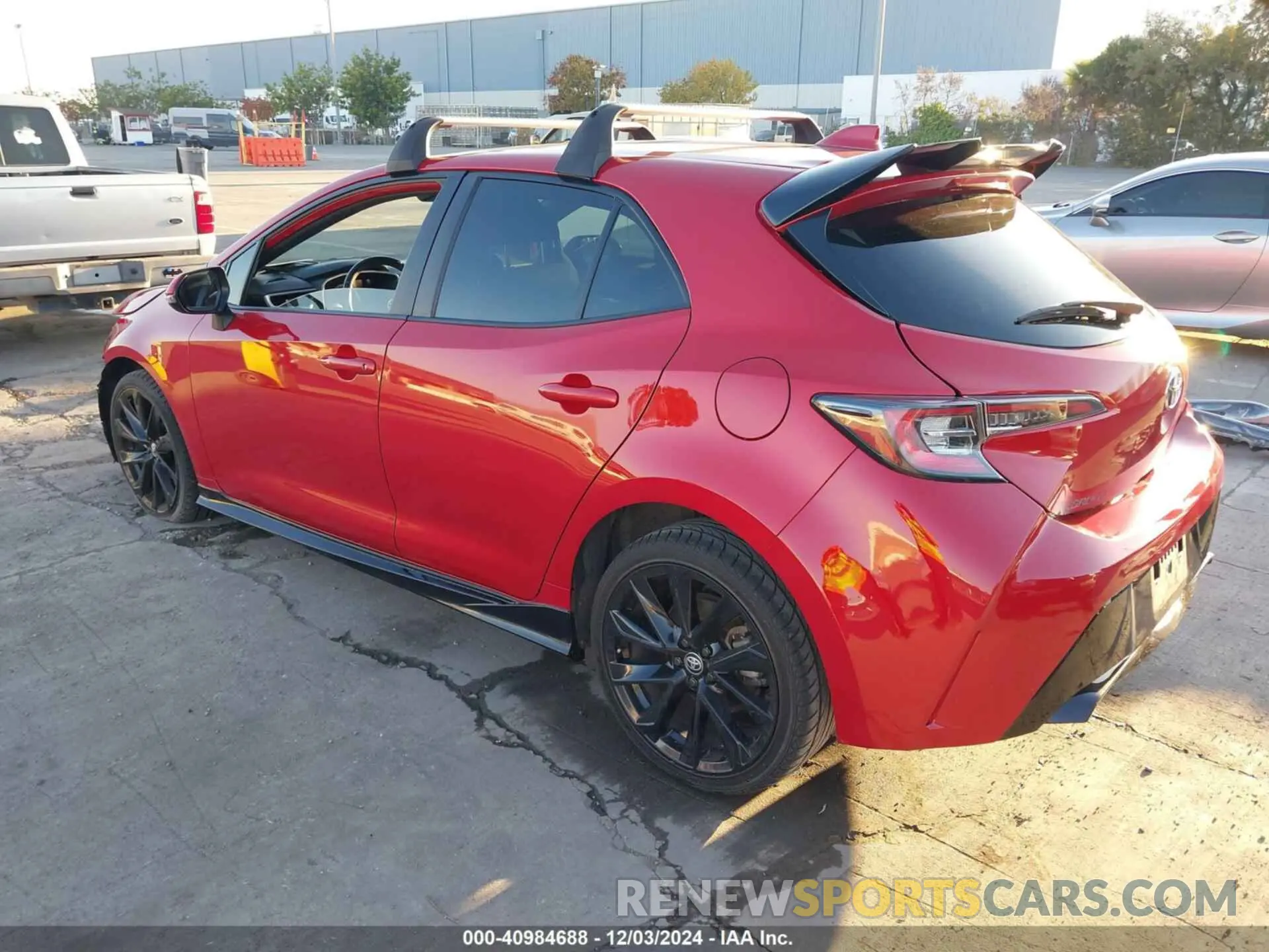 3 fotografías del automóvil dañado JTND4MBE6M3105938 TOYOTA COROLLA 2021