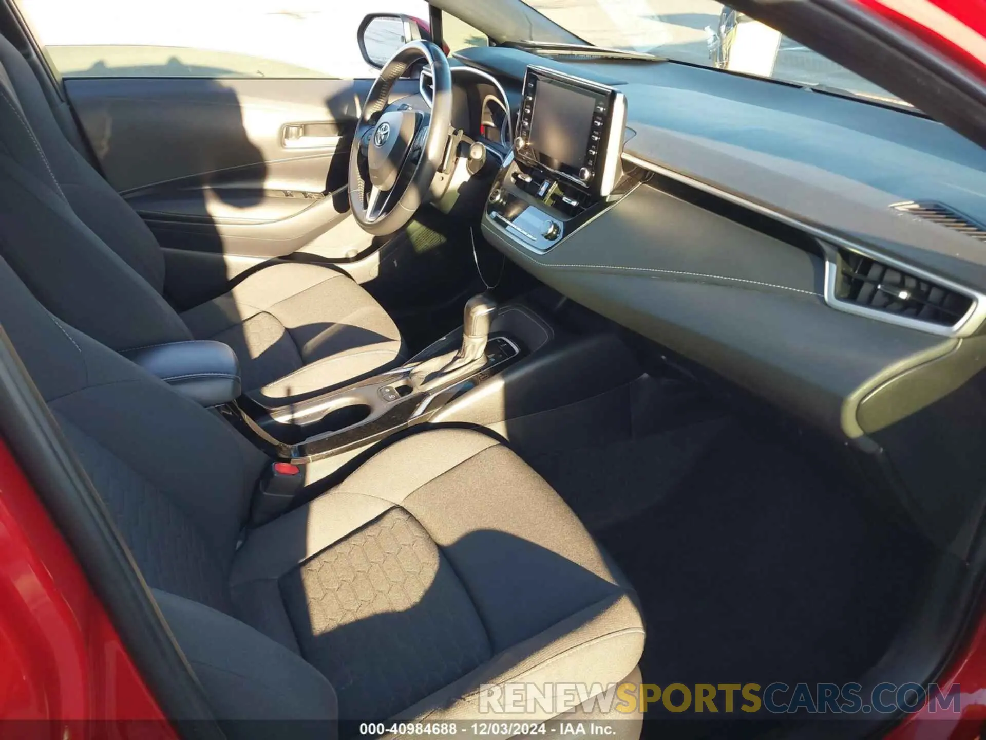 5 fotografías del automóvil dañado JTND4MBE6M3105938 TOYOTA COROLLA 2021