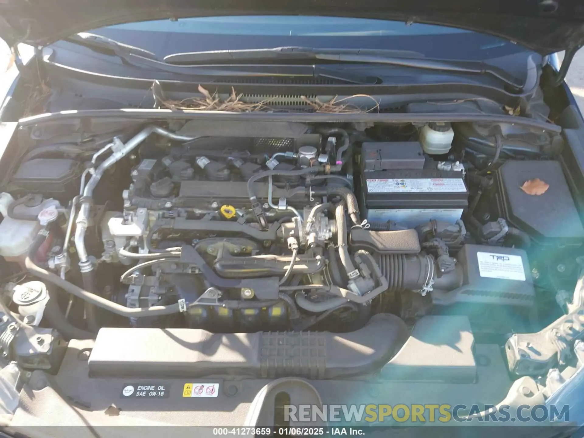 10 fotografías del automóvil dañado JTND4MBE6M3134792 TOYOTA COROLLA 2021