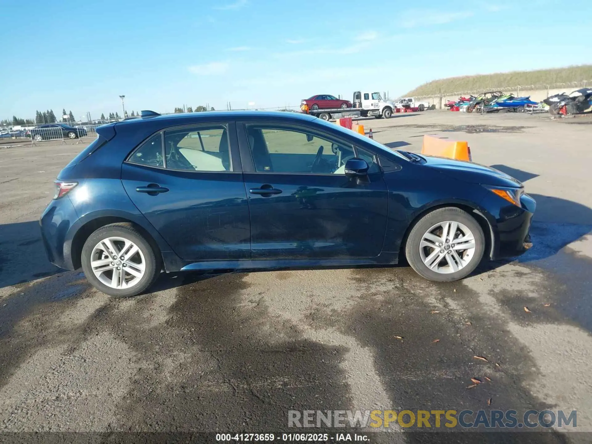 13 fotografías del automóvil dañado JTND4MBE6M3134792 TOYOTA COROLLA 2021
