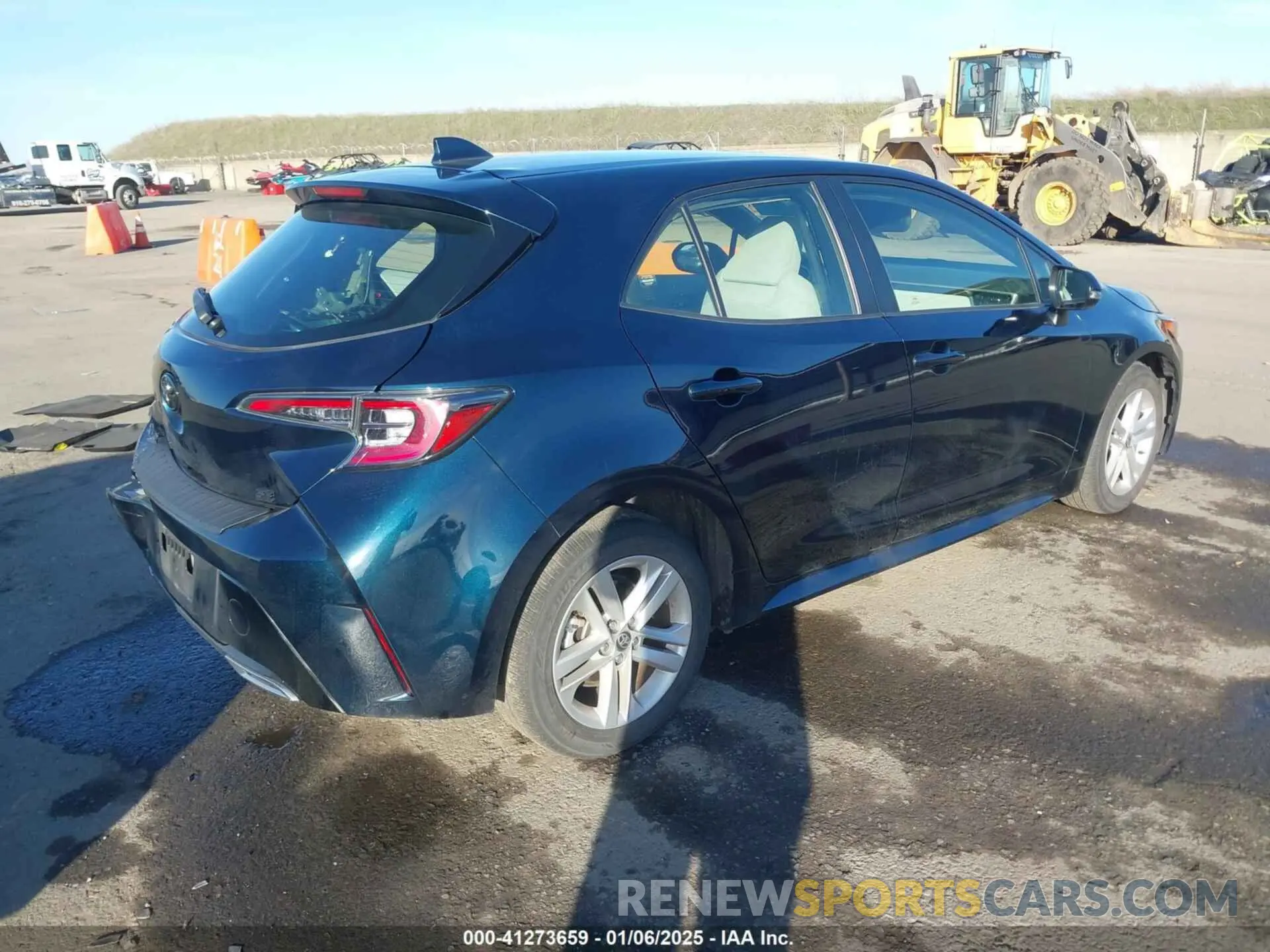 4 fotografías del automóvil dañado JTND4MBE6M3134792 TOYOTA COROLLA 2021