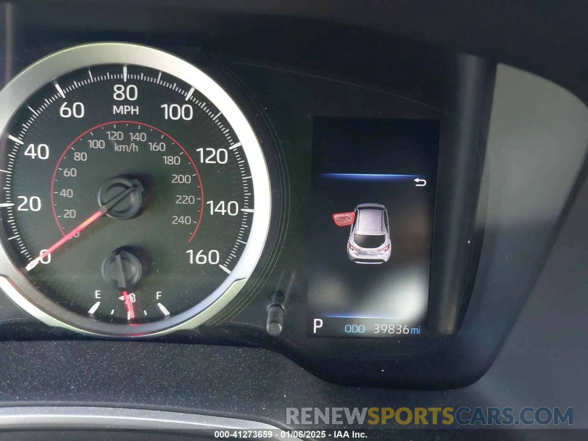 7 fotografías del automóvil dañado JTND4MBE6M3134792 TOYOTA COROLLA 2021