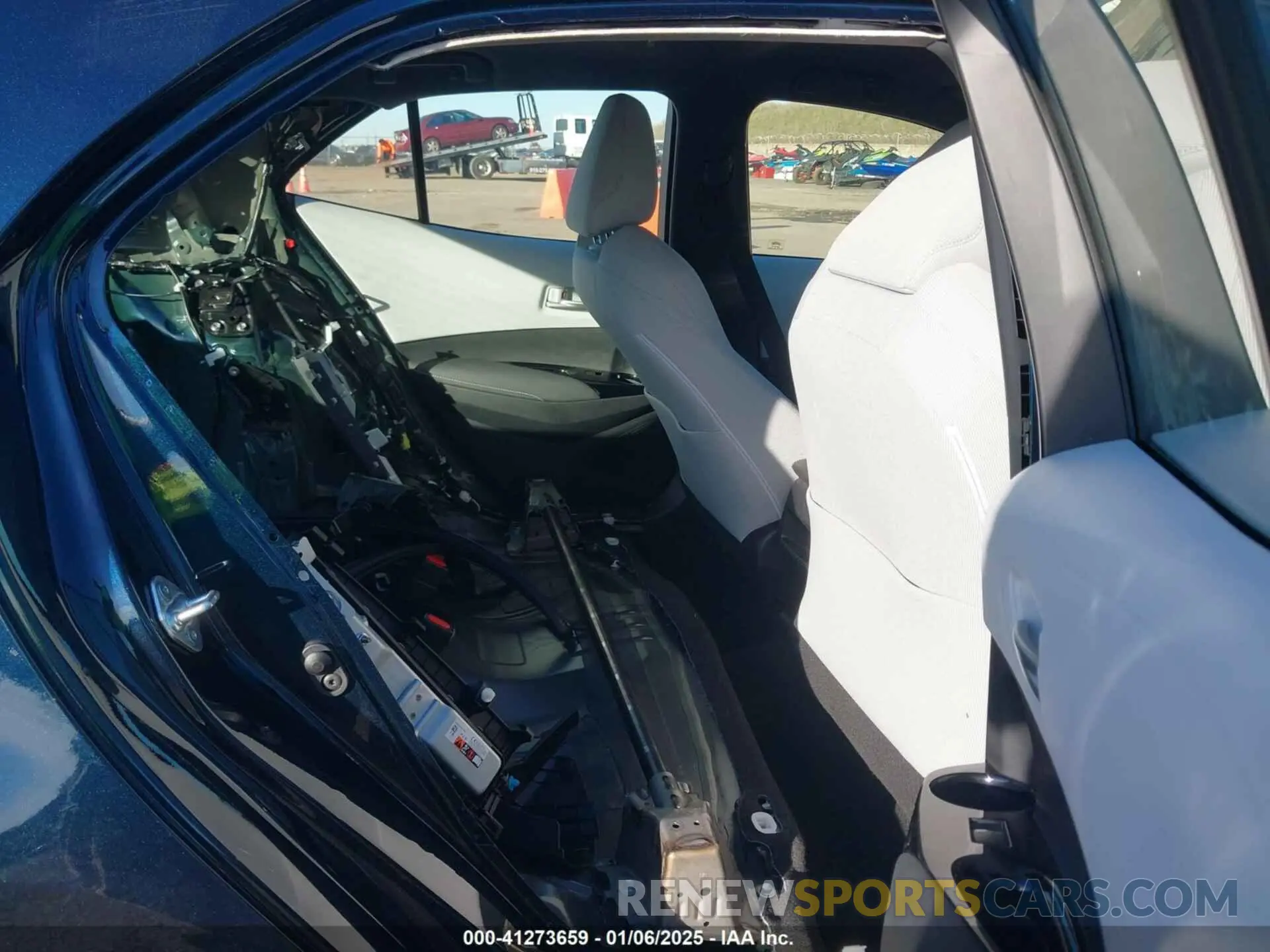 8 fotografías del automóvil dañado JTND4MBE6M3134792 TOYOTA COROLLA 2021