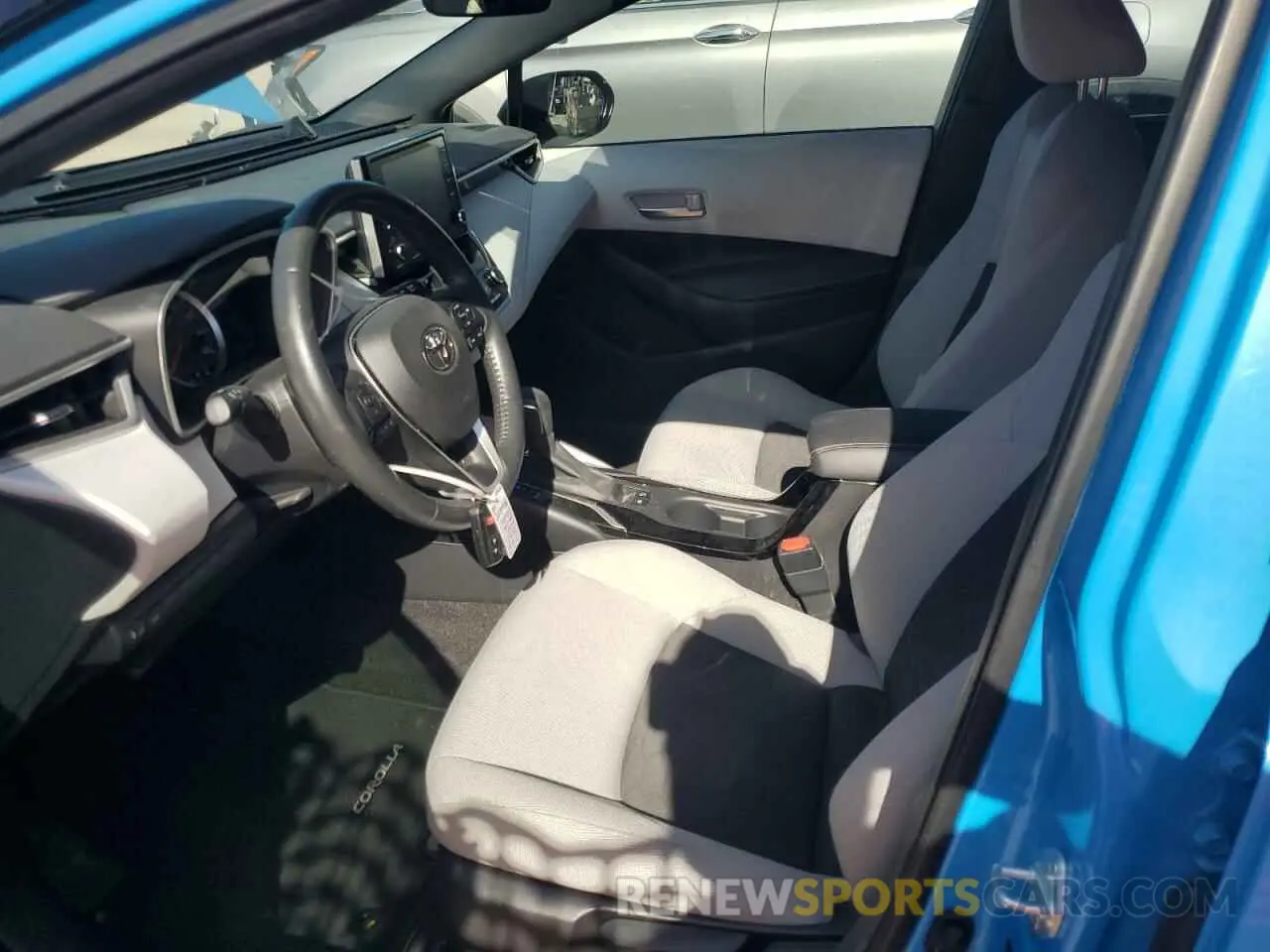 7 fotografías del automóvil dañado JTND4MBE6M3137790 TOYOTA COROLLA 2021