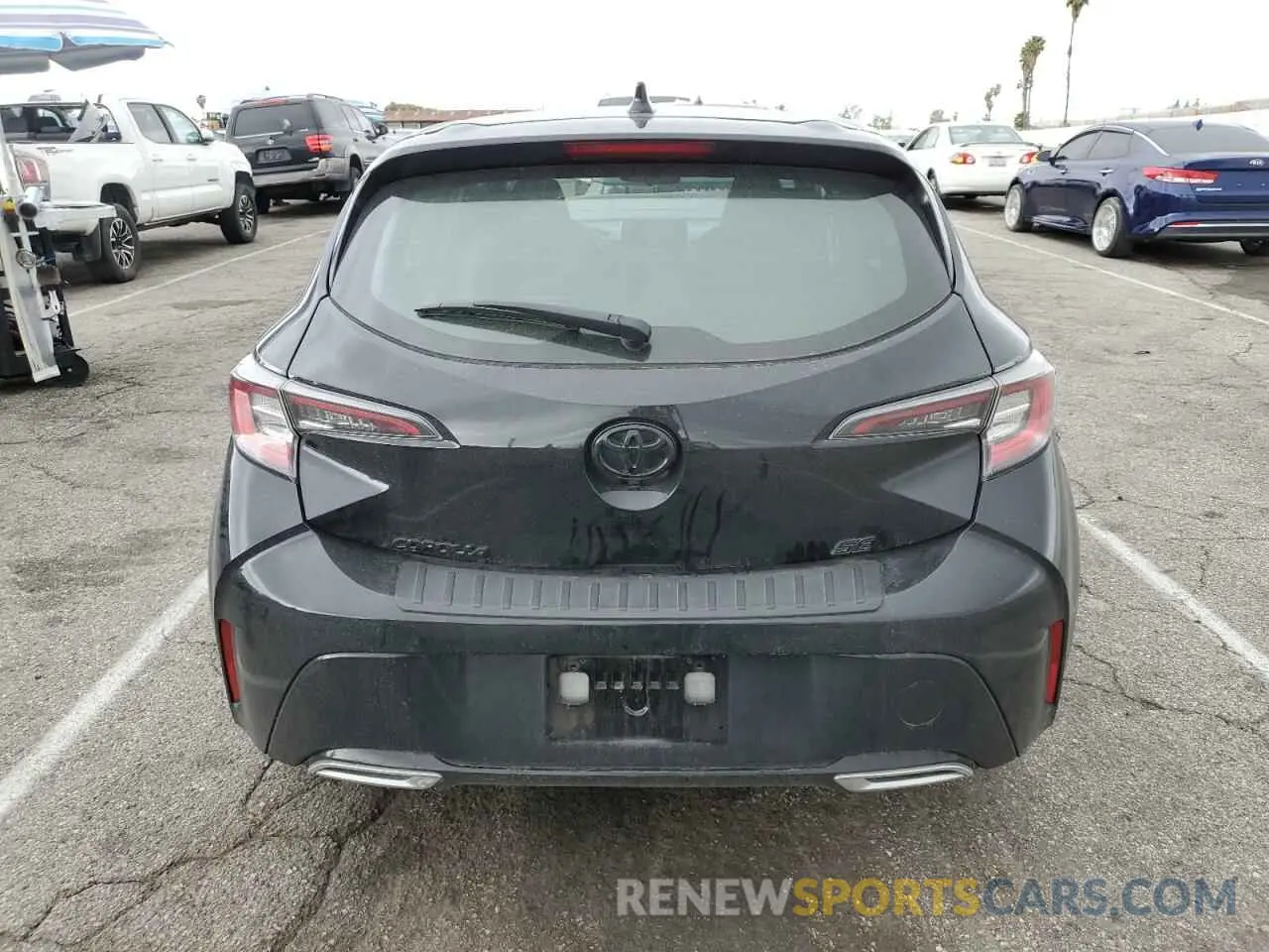 6 fotografías del automóvil dañado JTND4MBE7M3114518 TOYOTA COROLLA 2021