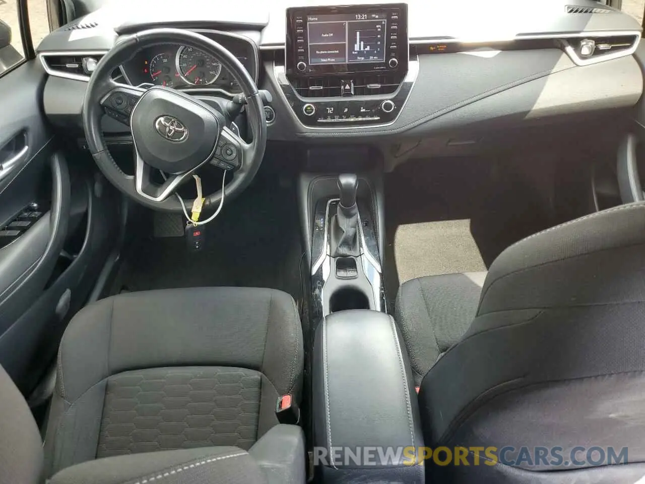8 fotografías del automóvil dañado JTND4MBE7M3116902 TOYOTA COROLLA 2021