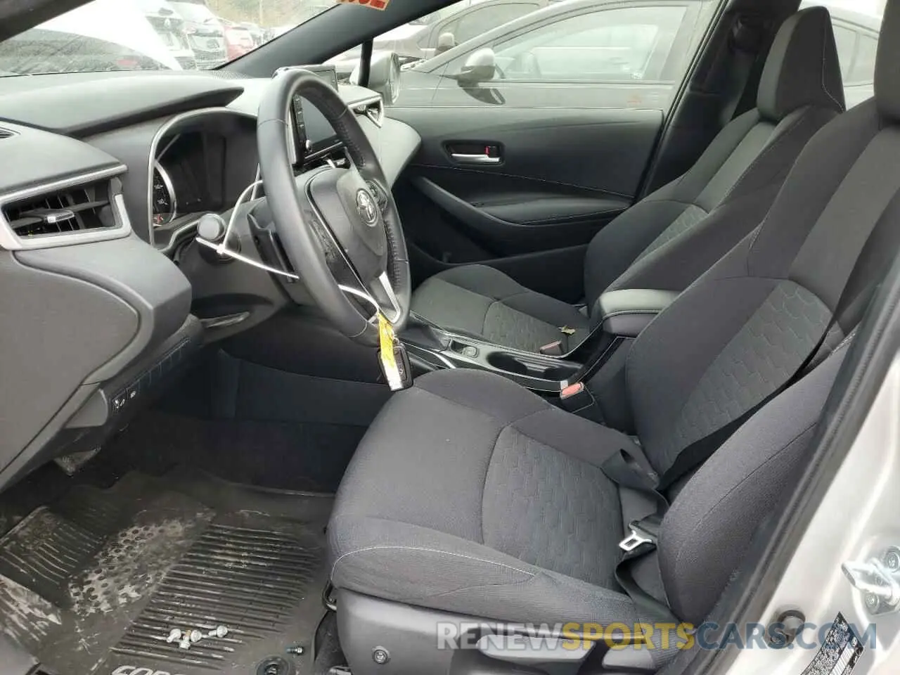 7 fotografías del automóvil dañado JTND4MBE7M3127088 TOYOTA COROLLA 2021