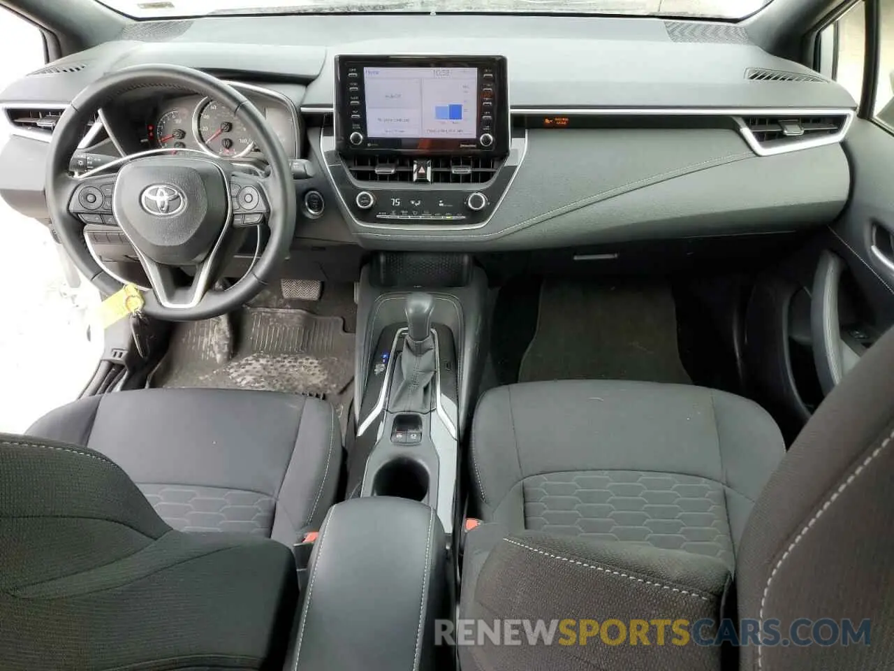 8 fotografías del automóvil dañado JTND4MBE7M3127088 TOYOTA COROLLA 2021