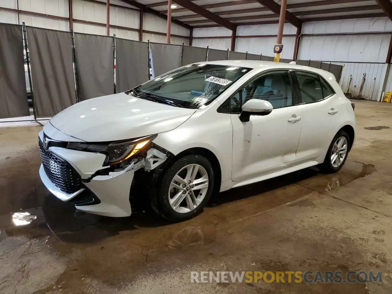 1 fotografías del automóvil dañado JTND4MBE8M3113393 TOYOTA COROLLA 2021