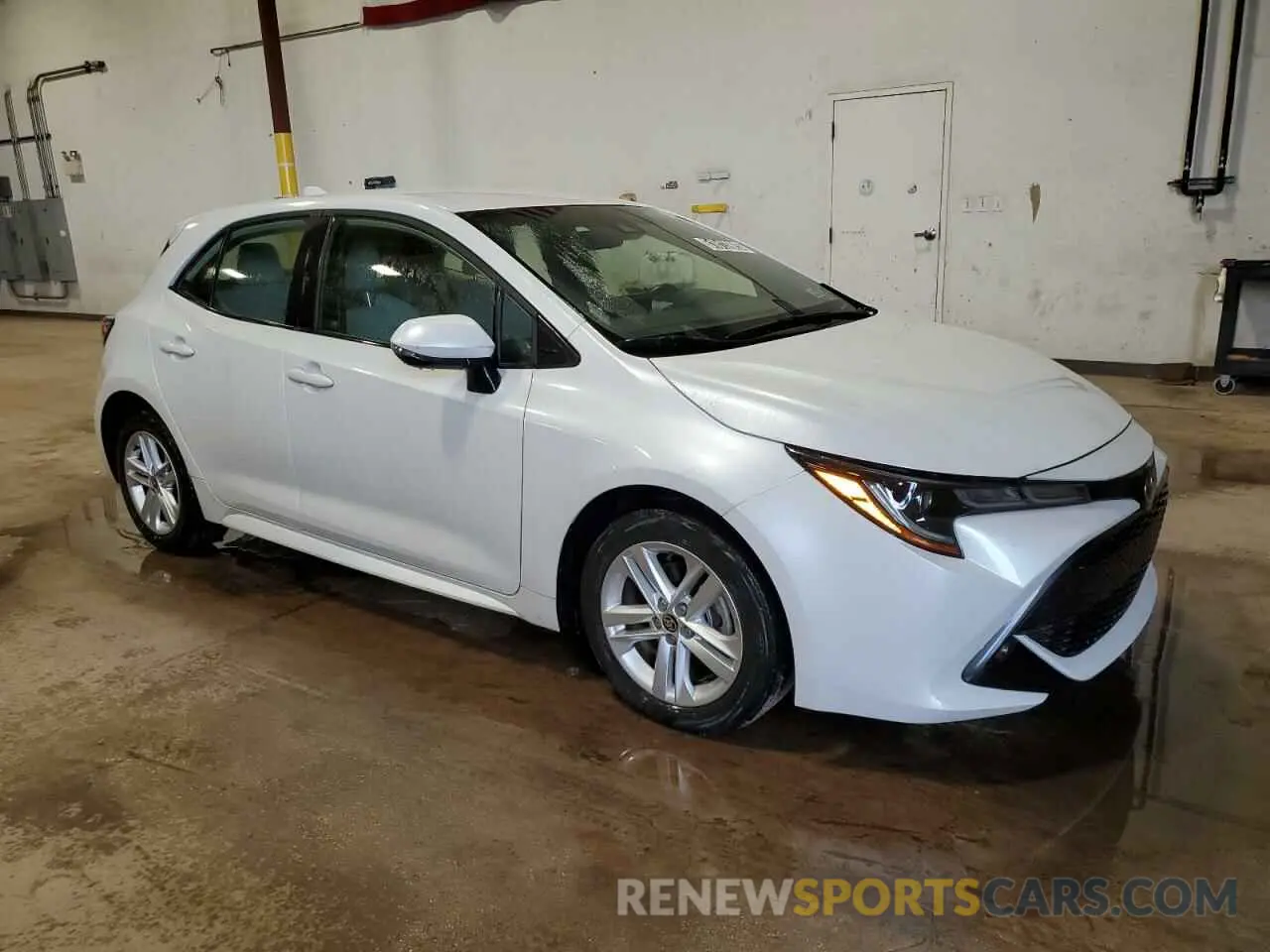 4 fotografías del automóvil dañado JTND4MBE8M3113393 TOYOTA COROLLA 2021