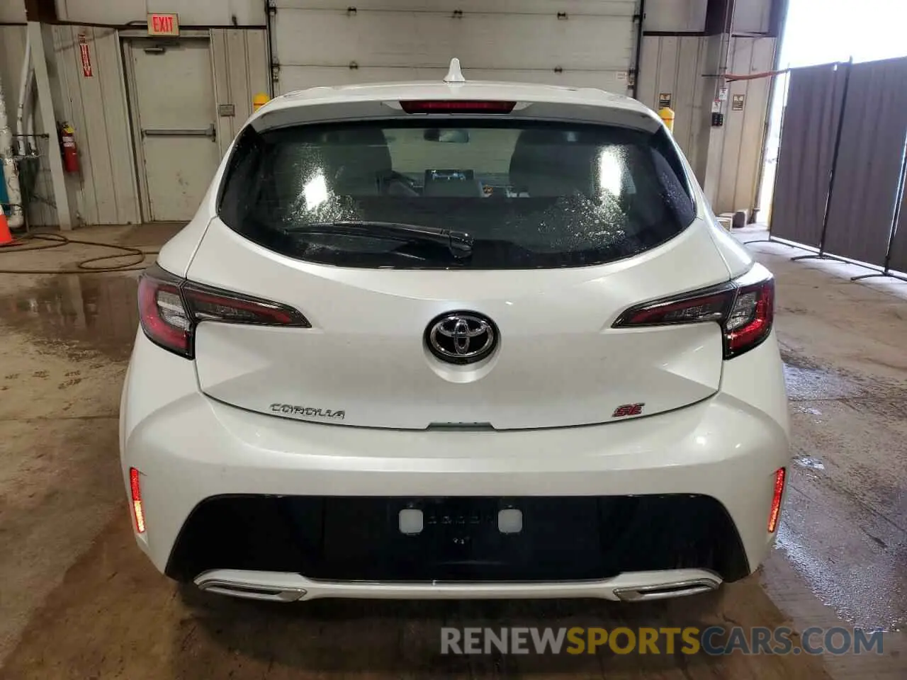 6 fotografías del automóvil dañado JTND4MBE8M3113393 TOYOTA COROLLA 2021