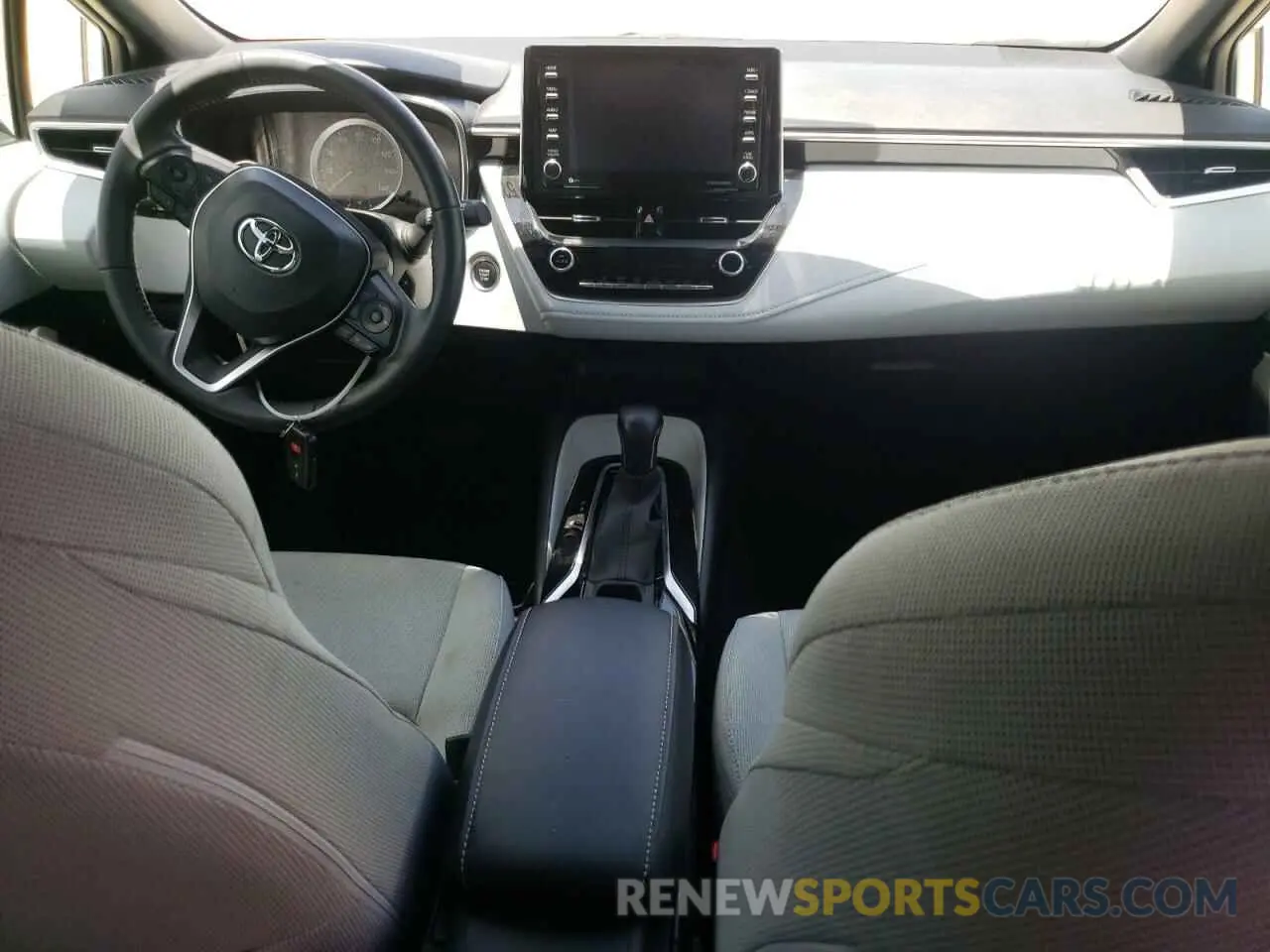 9 fotografías del automóvil dañado JTND4MBE9M3124659 TOYOTA COROLLA 2021