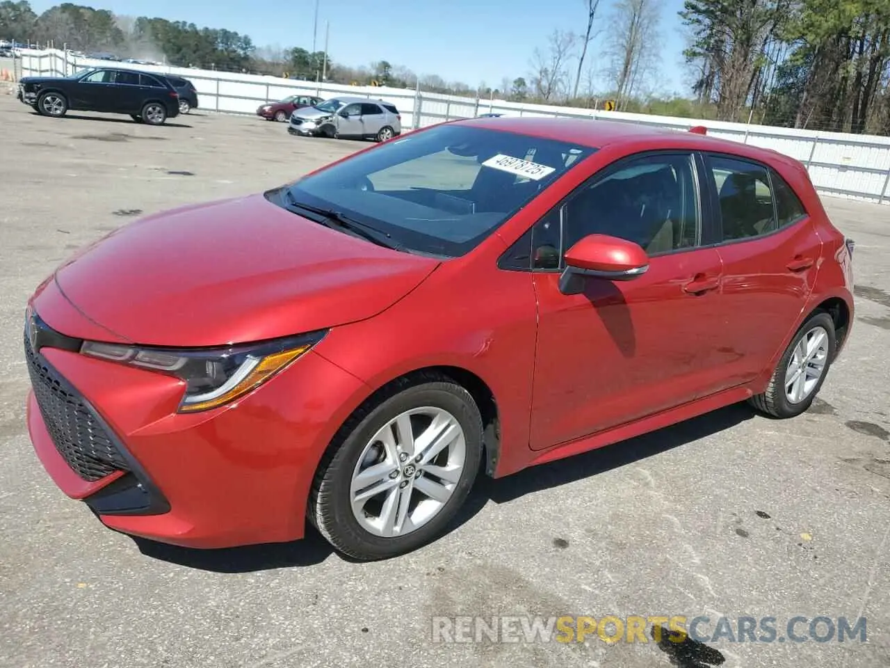 1 fotografías del automóvil dañado JTND4MBE9M3134754 TOYOTA COROLLA 2021