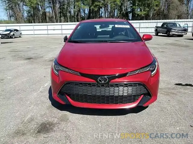 10 fotografías del automóvil dañado JTND4MBE9M3134754 TOYOTA COROLLA 2021