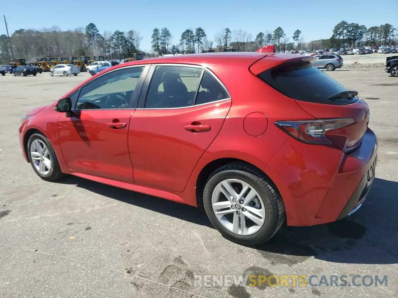 2 fotografías del automóvil dañado JTND4MBE9M3134754 TOYOTA COROLLA 2021