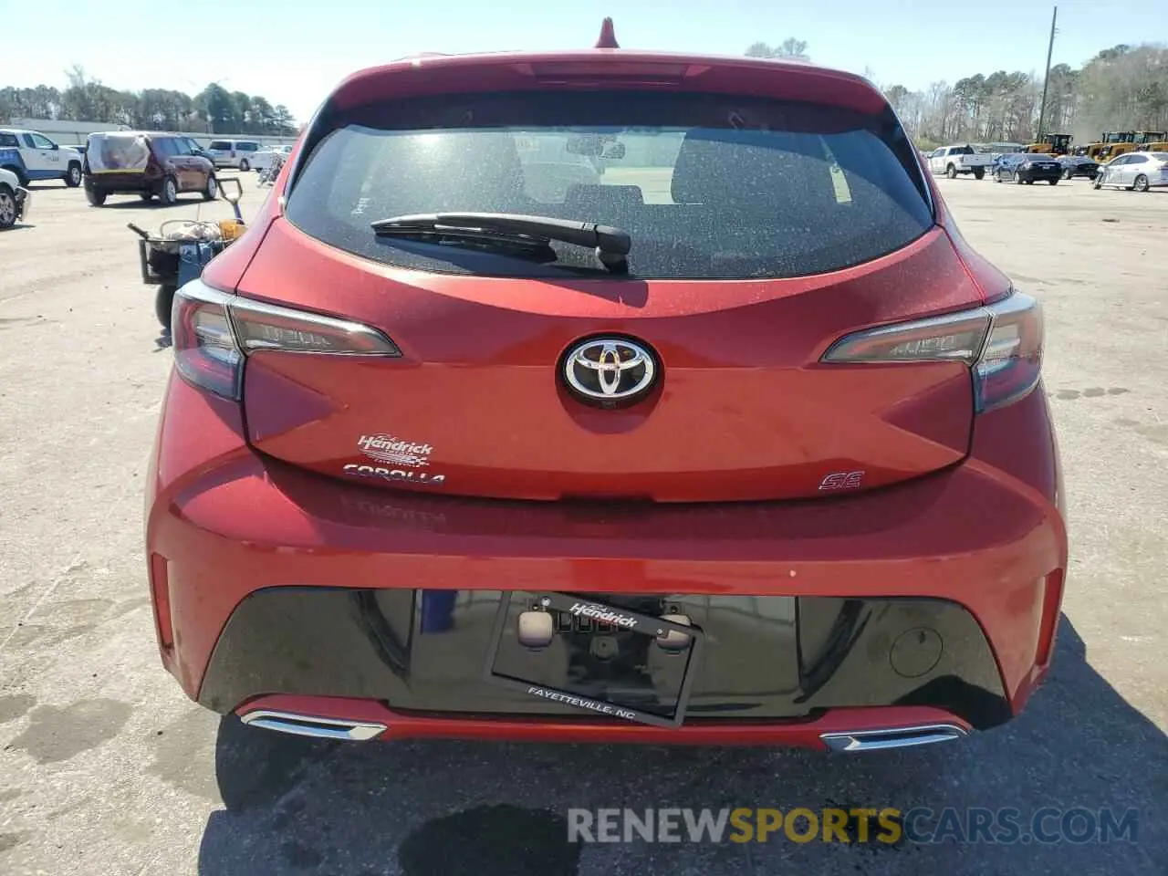 6 fotografías del automóvil dañado JTND4MBE9M3134754 TOYOTA COROLLA 2021