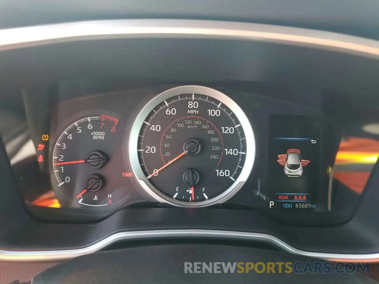 9 fotografías del automóvil dañado JTND4MBE9M3134754 TOYOTA COROLLA 2021