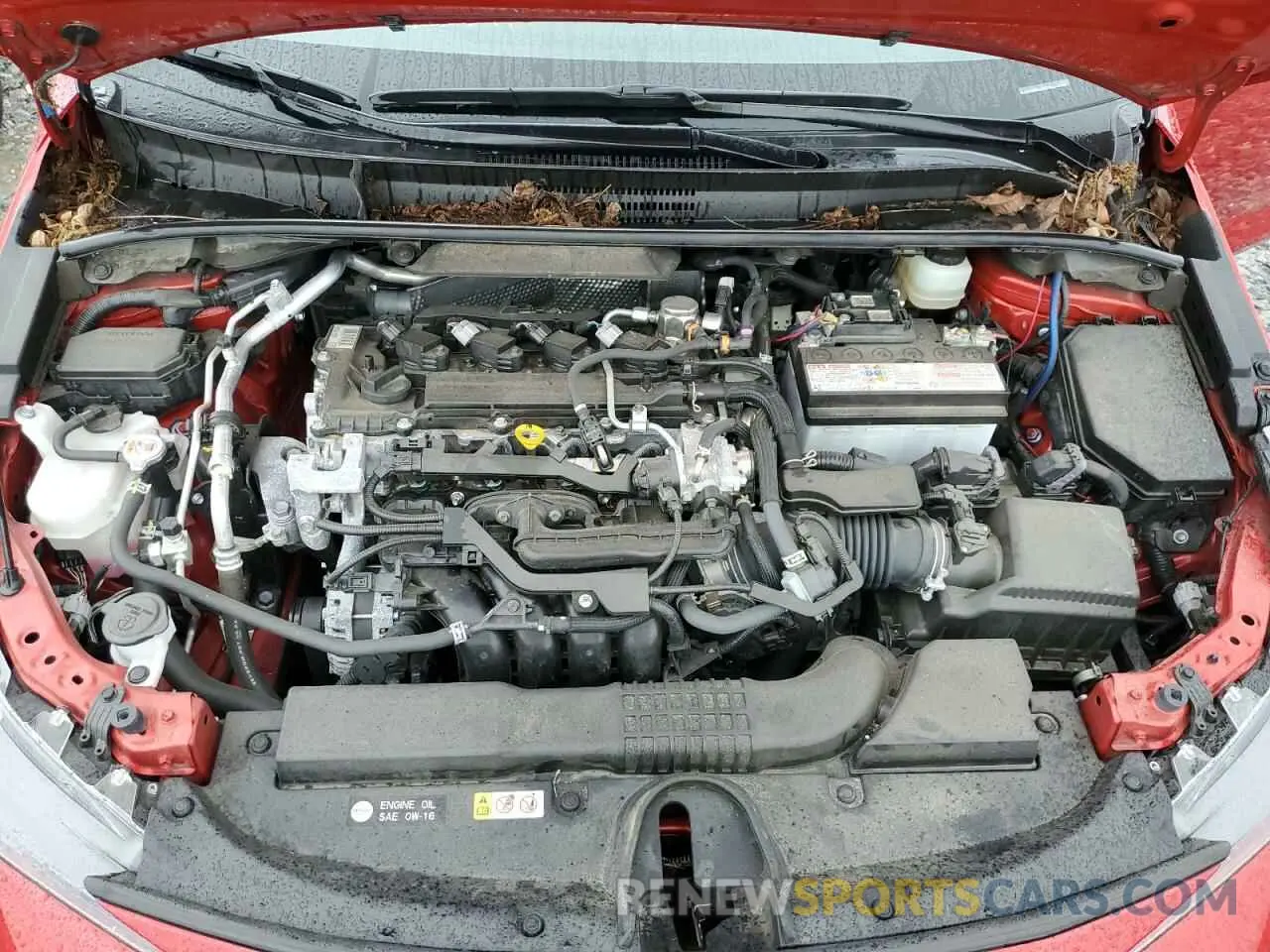 11 fotografías del automóvil dañado JTND4MBEXM3106543 TOYOTA COROLLA 2021