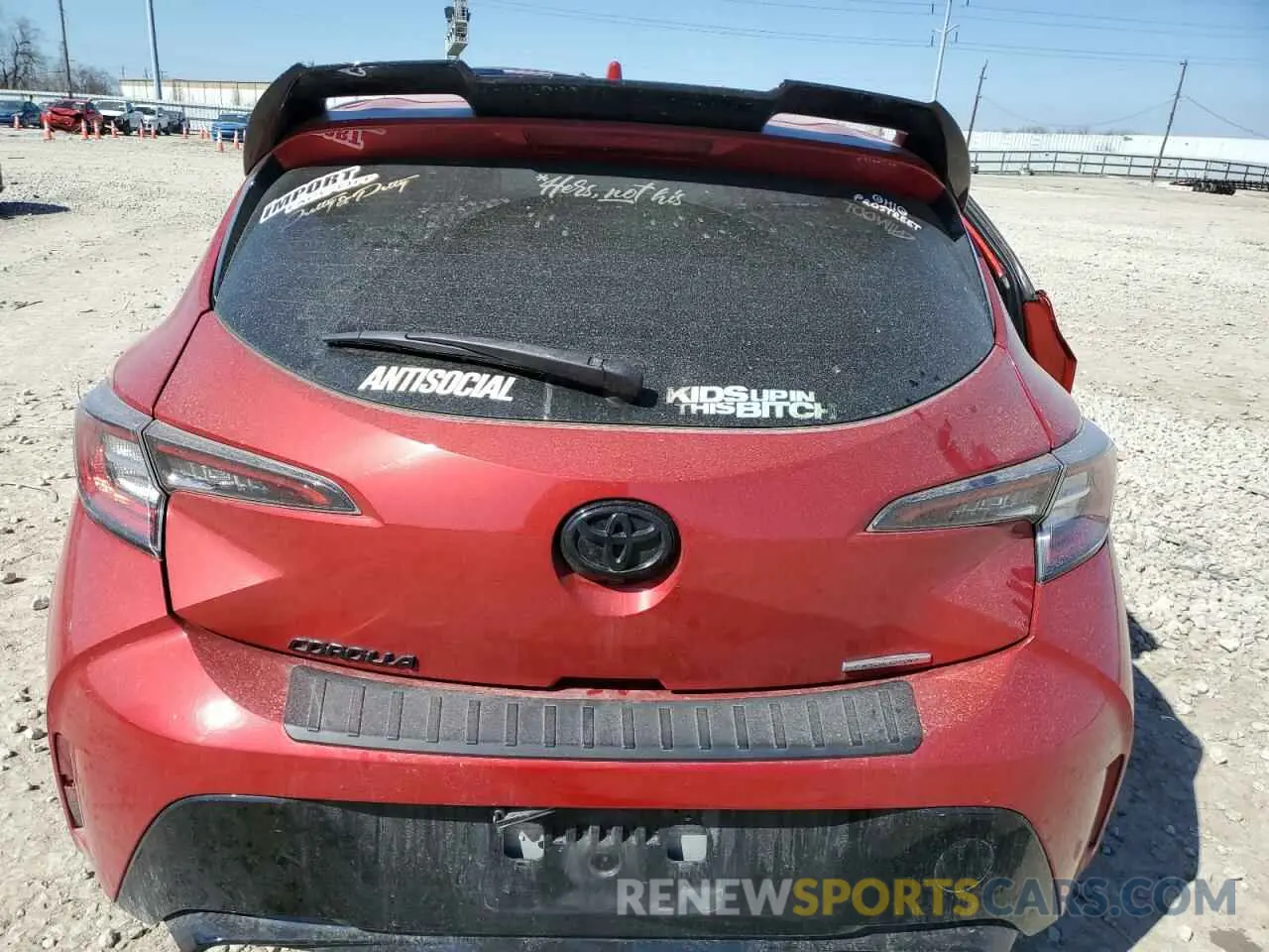 6 fotografías del automóvil dañado JTND4MBEXM3107594 TOYOTA COROLLA 2021