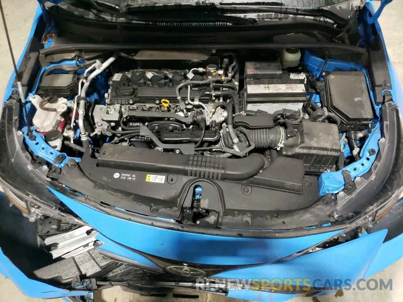 11 fotografías del automóvil dañado JTND4MBEXM3133581 TOYOTA COROLLA 2021