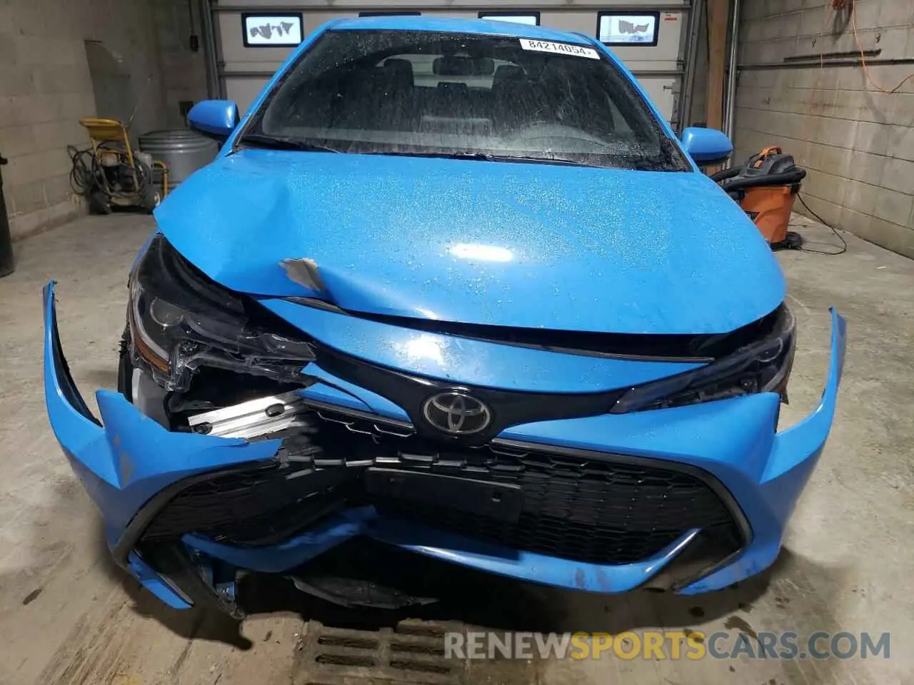 5 fotografías del automóvil dañado JTND4MBEXM3133581 TOYOTA COROLLA 2021