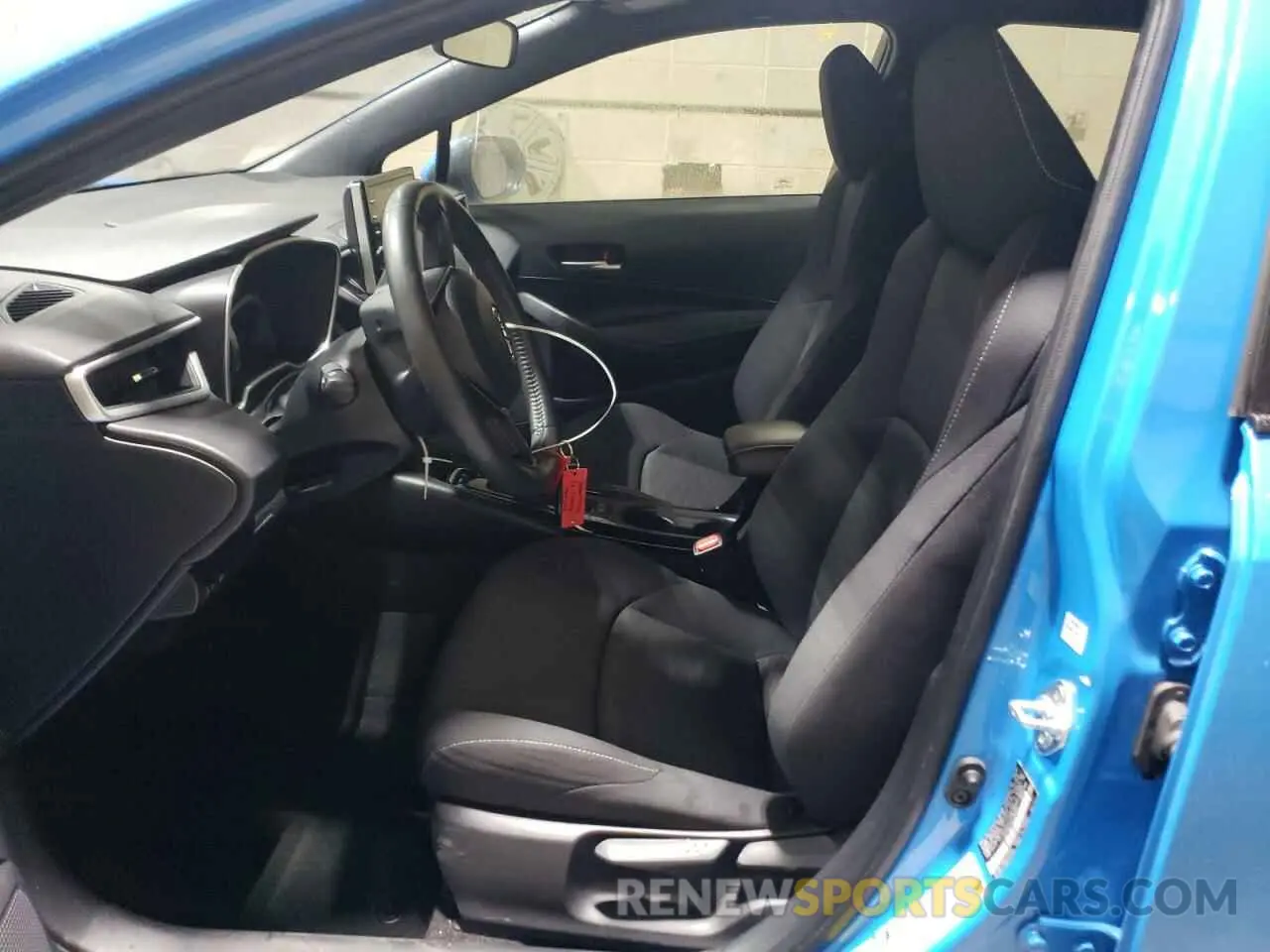 7 fotografías del automóvil dañado JTND4MBEXM3133581 TOYOTA COROLLA 2021