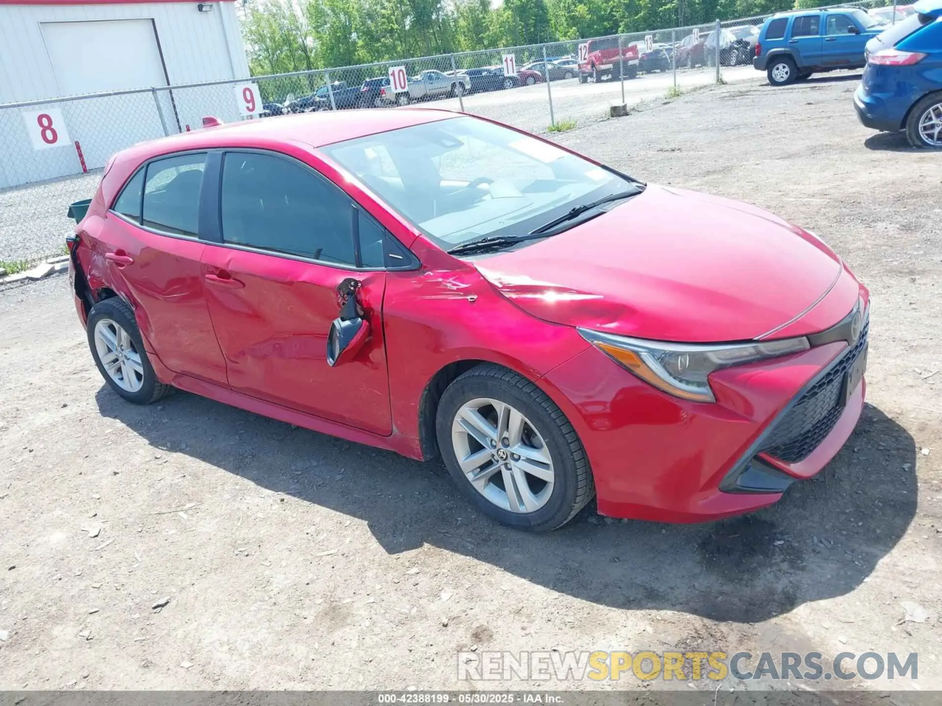 1 fotografías del automóvil dañado JTND4MBEXM3138358 TOYOTA COROLLA 2021