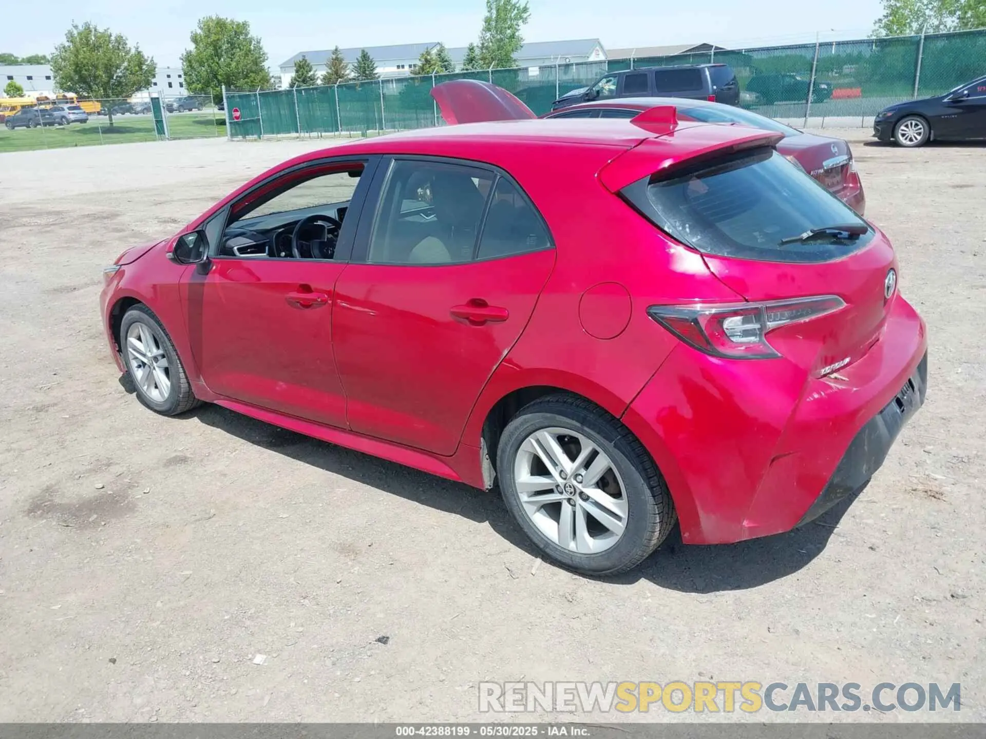 3 fotografías del automóvil dañado JTND4MBEXM3138358 TOYOTA COROLLA 2021