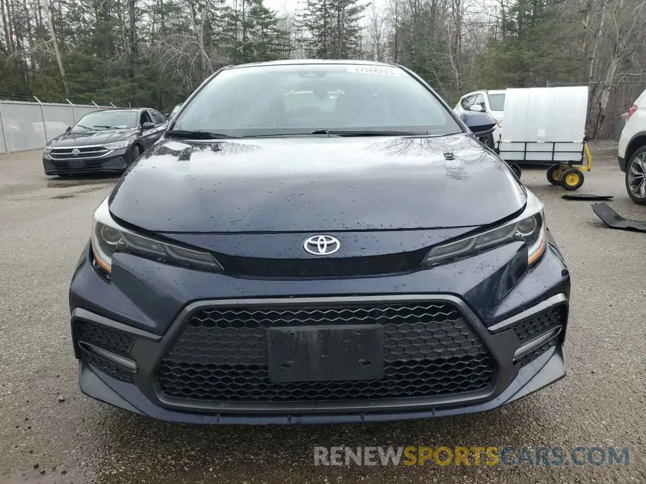5 fotografías del automóvil dañado 5YFB4MBE3NP099682 TOYOTA COROLLA 2022