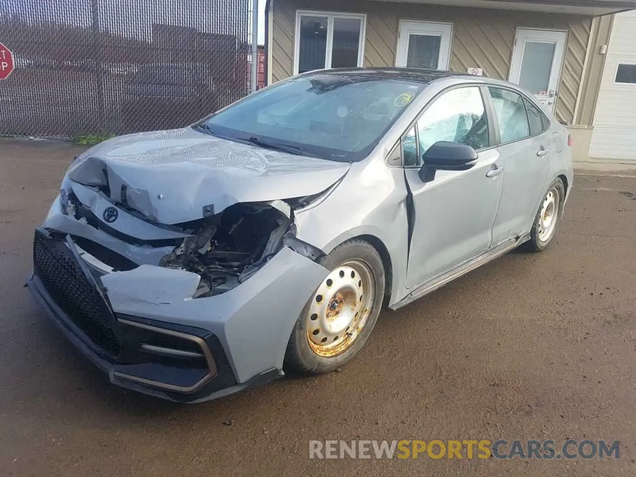 1 fotografías del automóvil dañado 5YFB4MBE7NP104334 TOYOTA COROLLA 2022