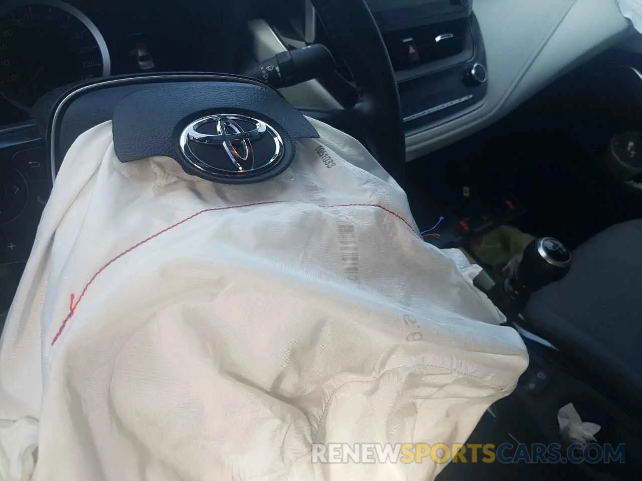 8 fotografías del automóvil dañado 5YFB4MBE7NP104334 TOYOTA COROLLA 2022